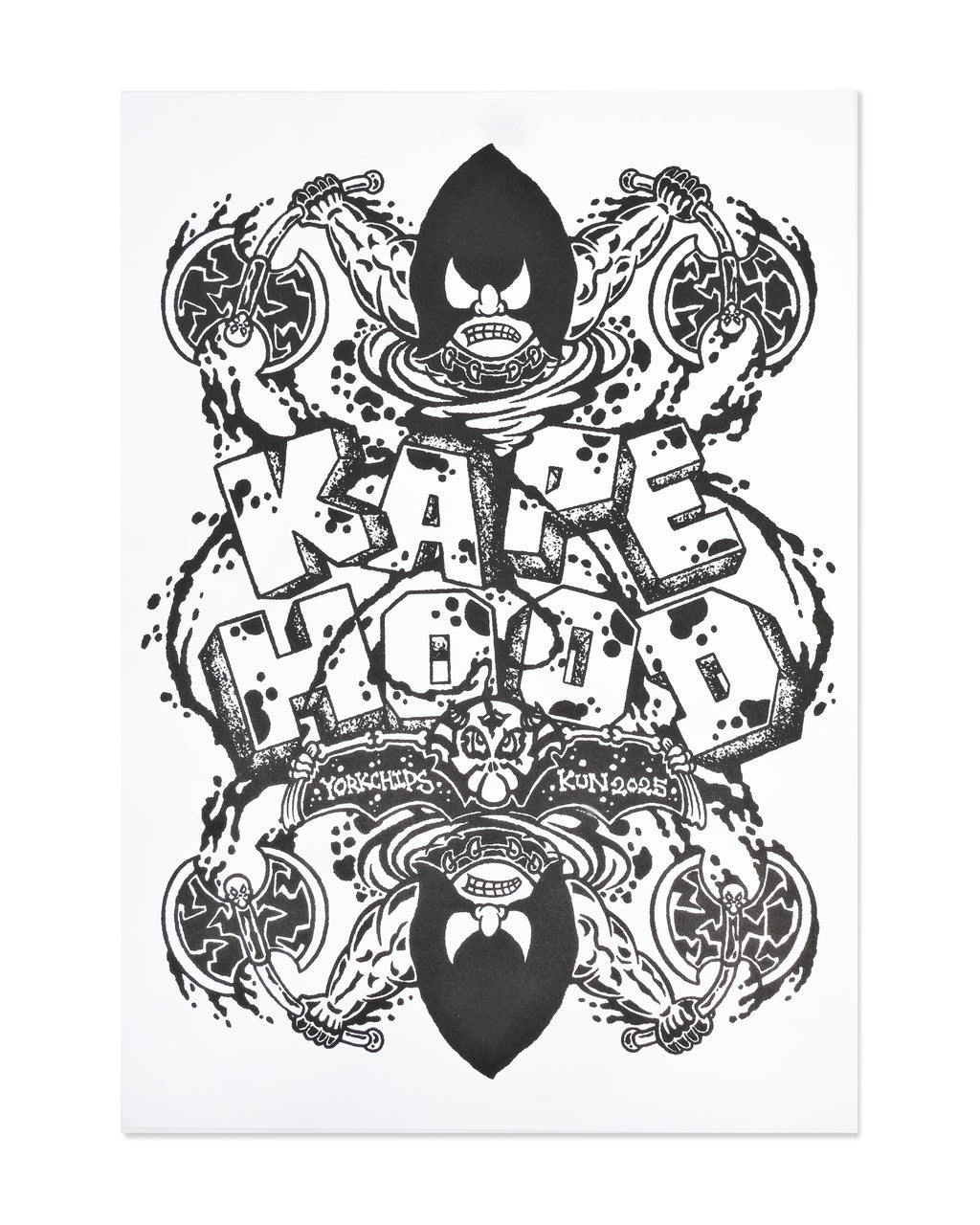 KUNIDUNNO Riso Art Print