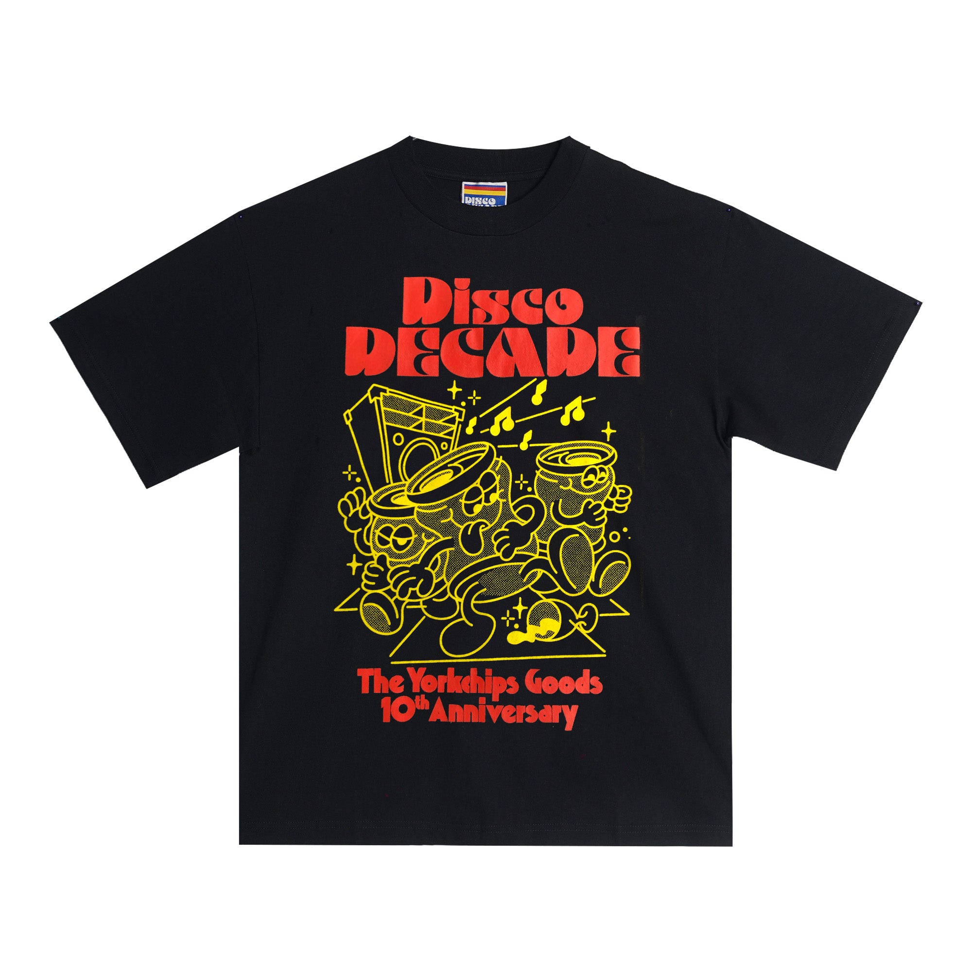 DISCO DECADE Black T-Shirt