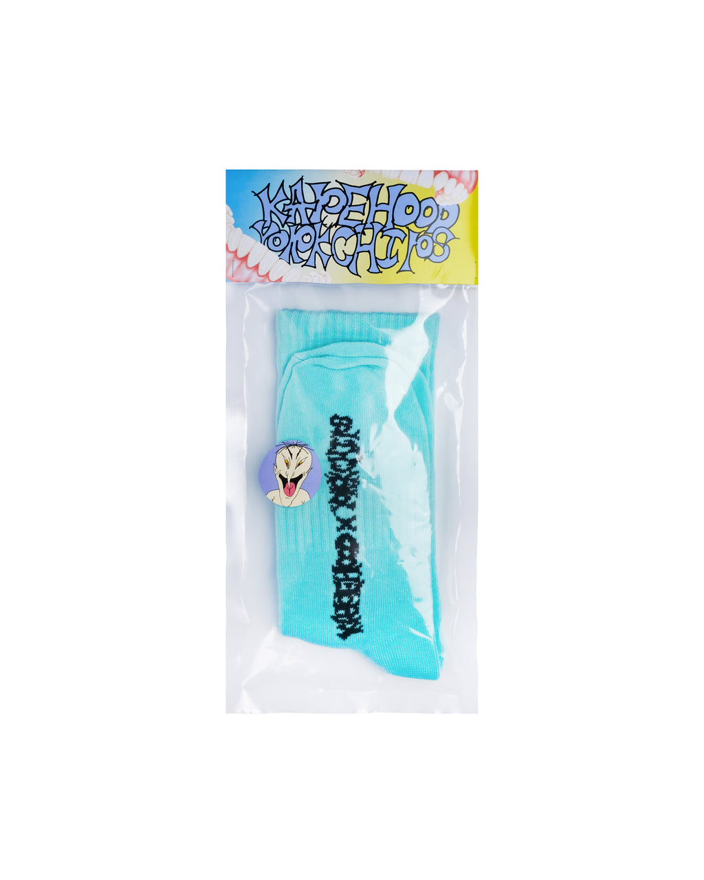 KAPEHOOD x YORKCHIPS Socks Blue