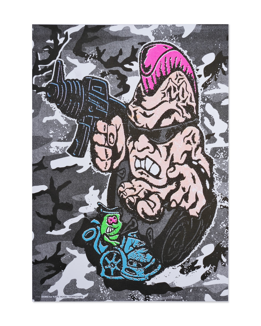 DOMZ Riso Art Print