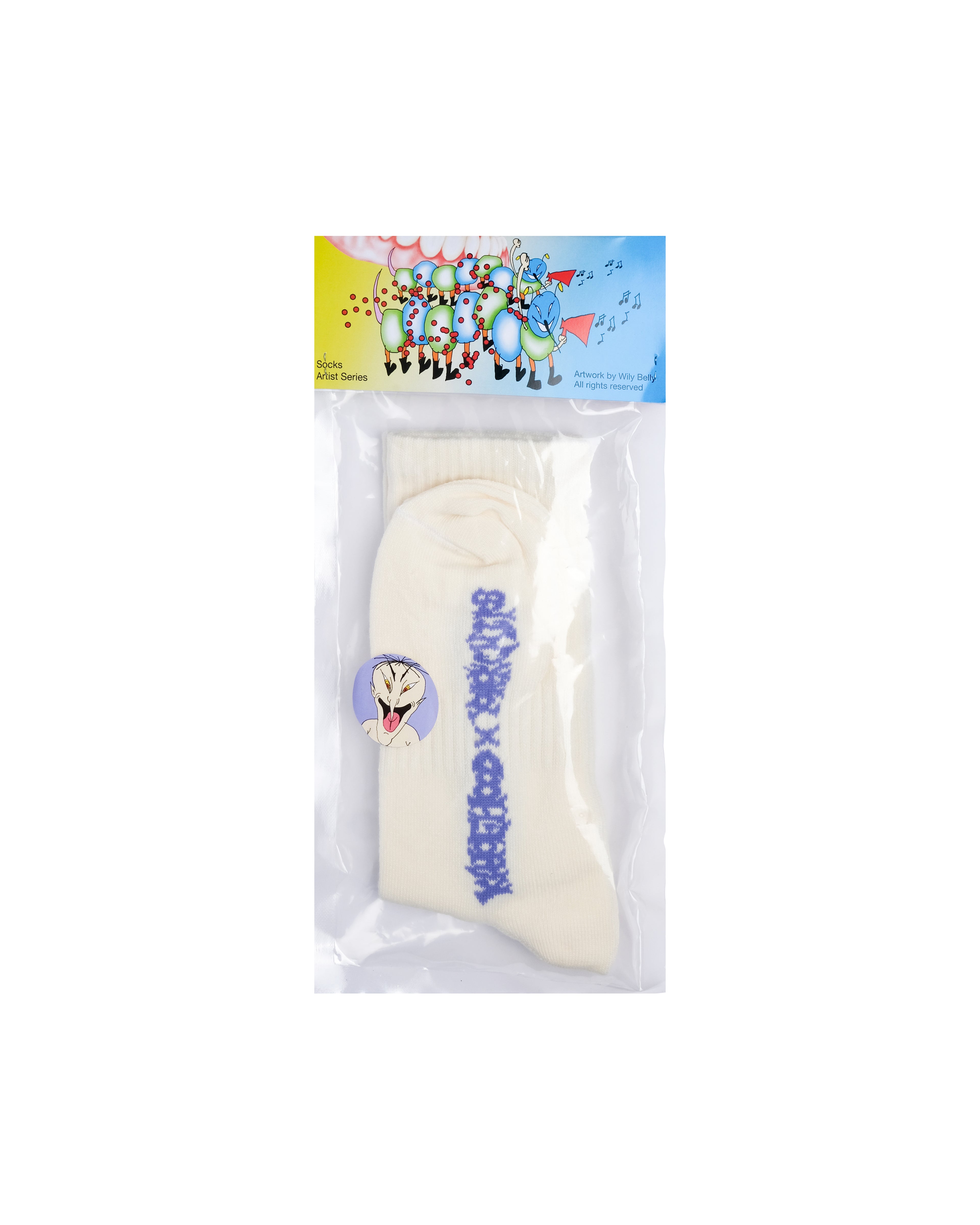 KAPEHOOD x YORKCHIPS Socks White