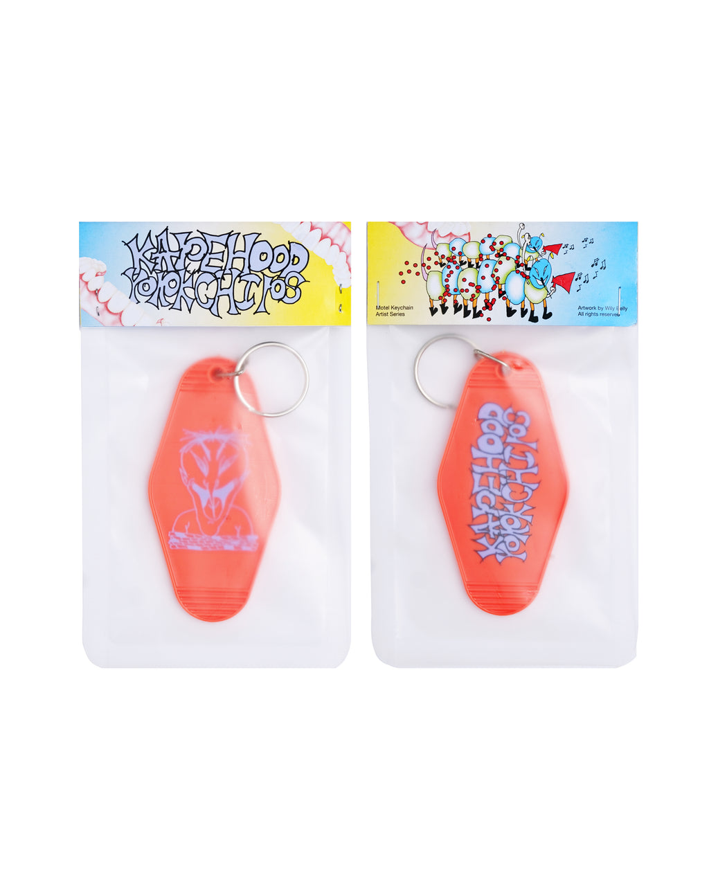 WILYBELLY Motel Keychain