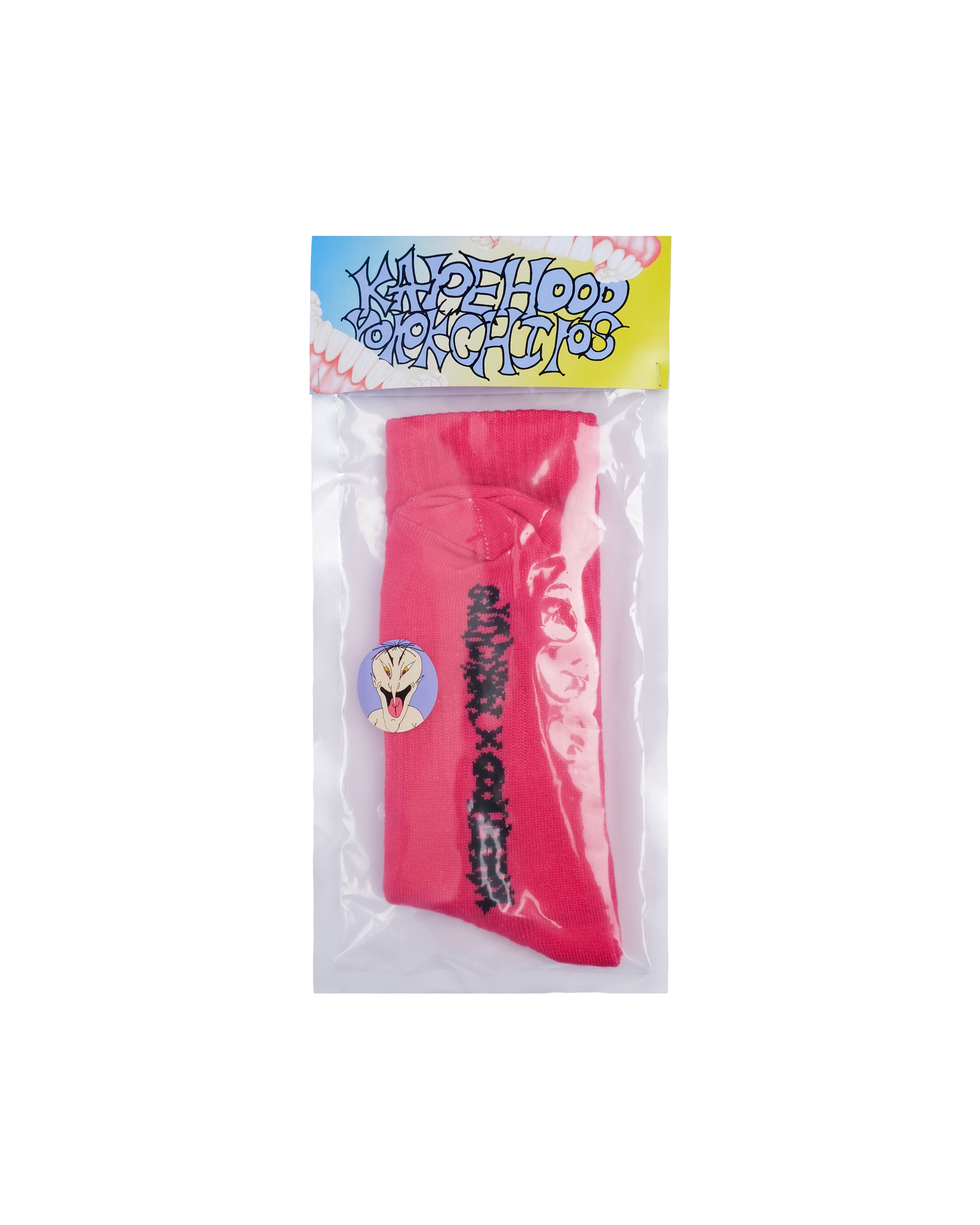 KAPEHOOD x YORKCHIPS Socks Pink