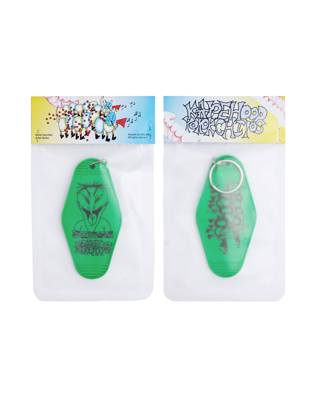 WILYBELLY CTS Motel Keychain