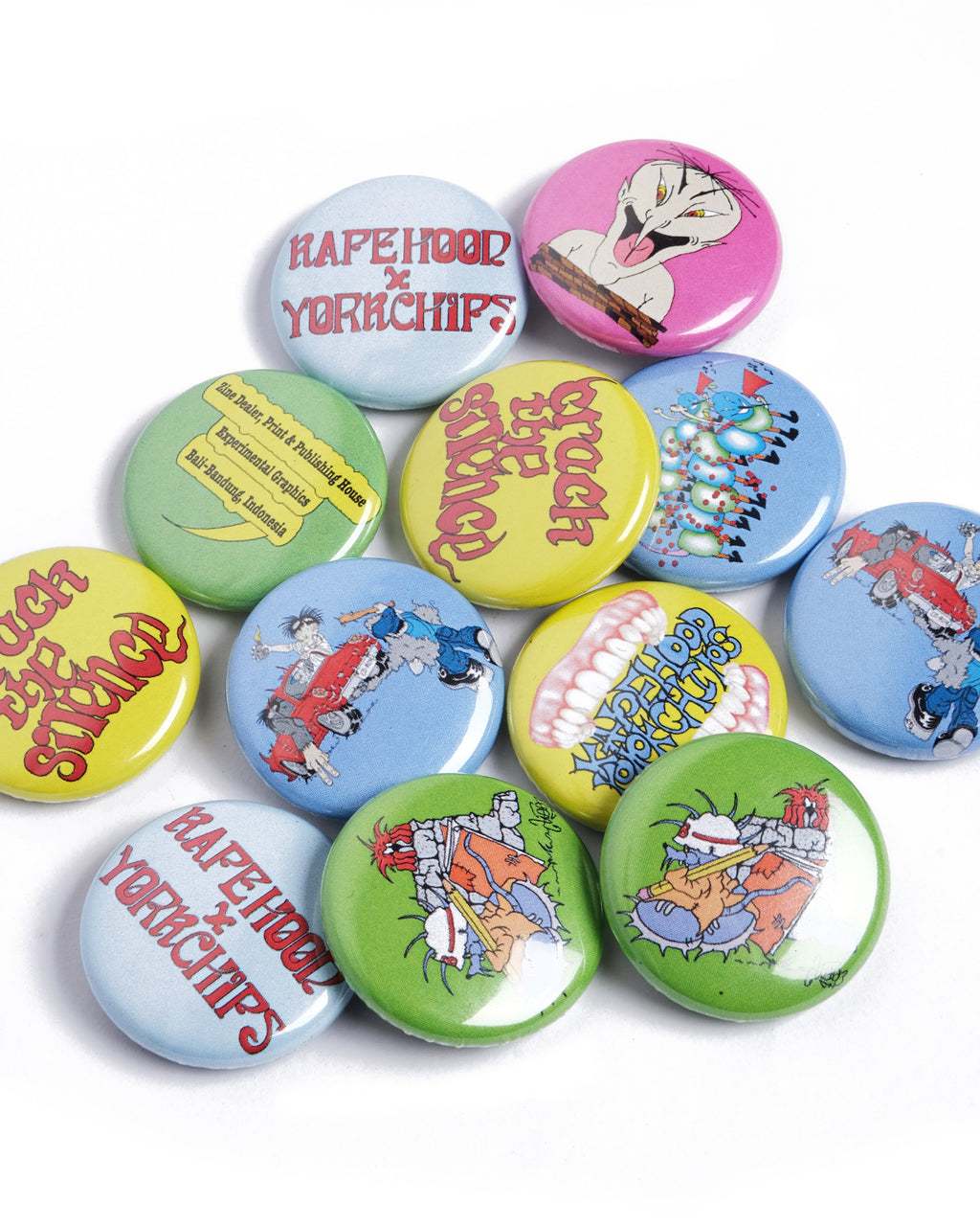 KAPEHOOD X YORKCHIPS Button Pin Set