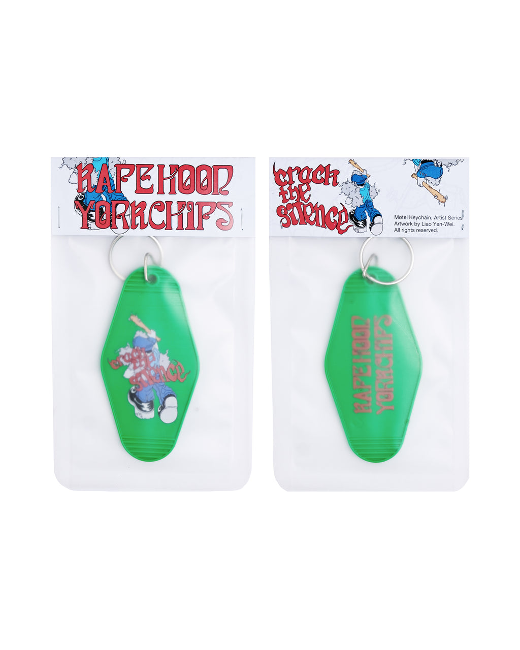 LIAOYEN-WEI PLC Motel Keychain