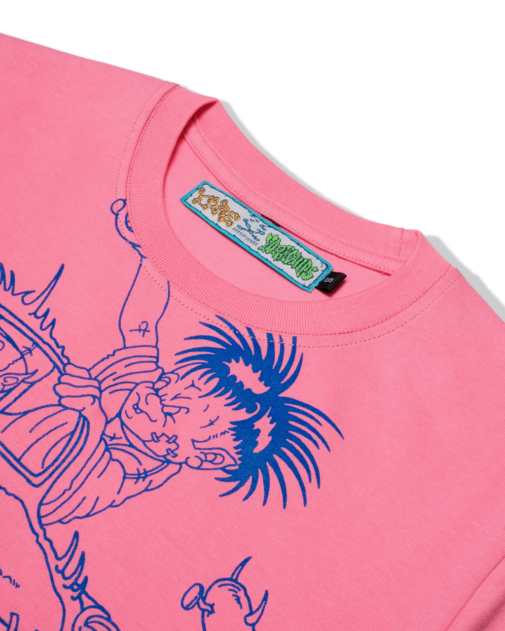 LIAOYEN-WEI Baby Tee Pink