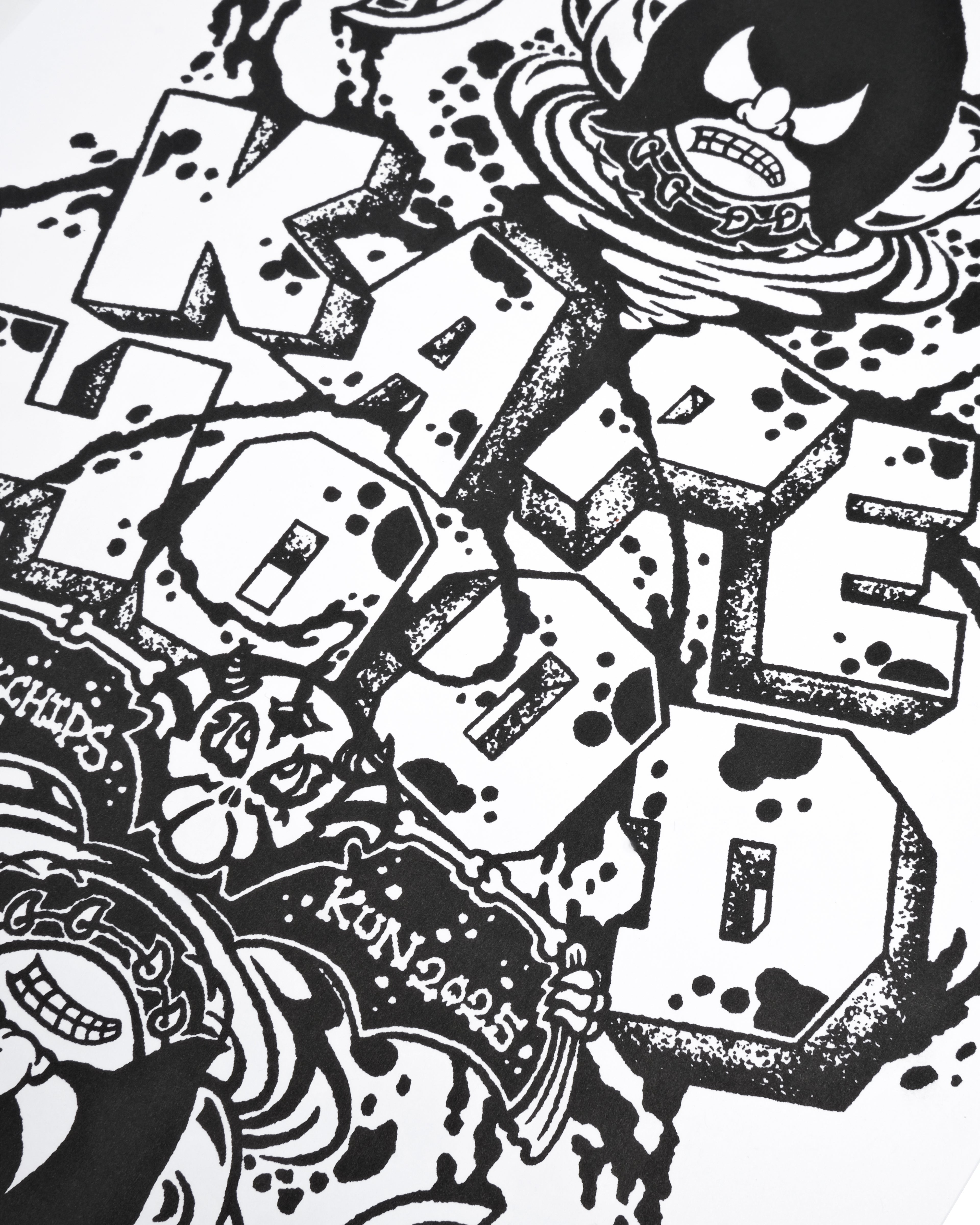 KUNIDUNNO Riso Art Print