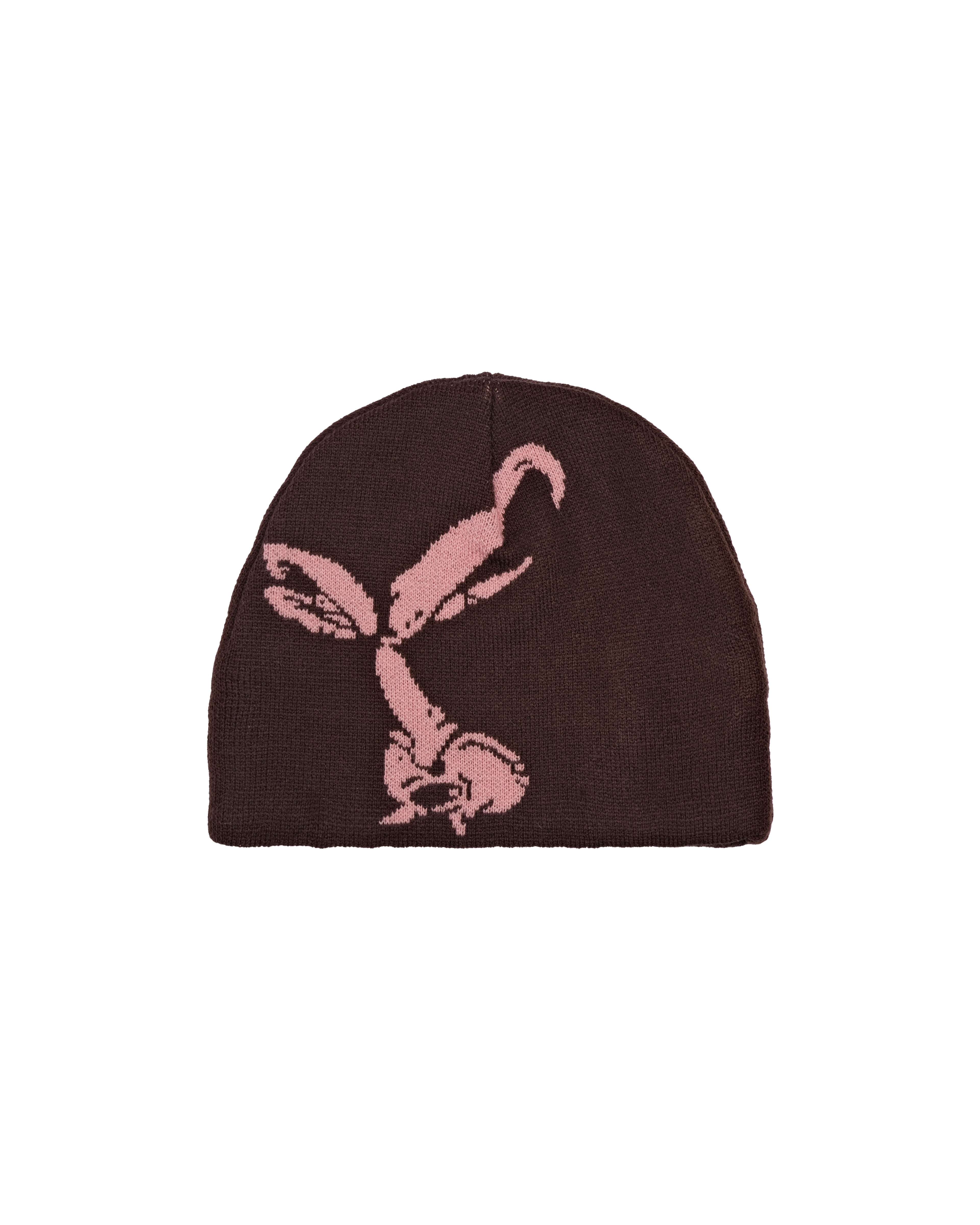 JSTMONKEYMAAN Beanie Brown