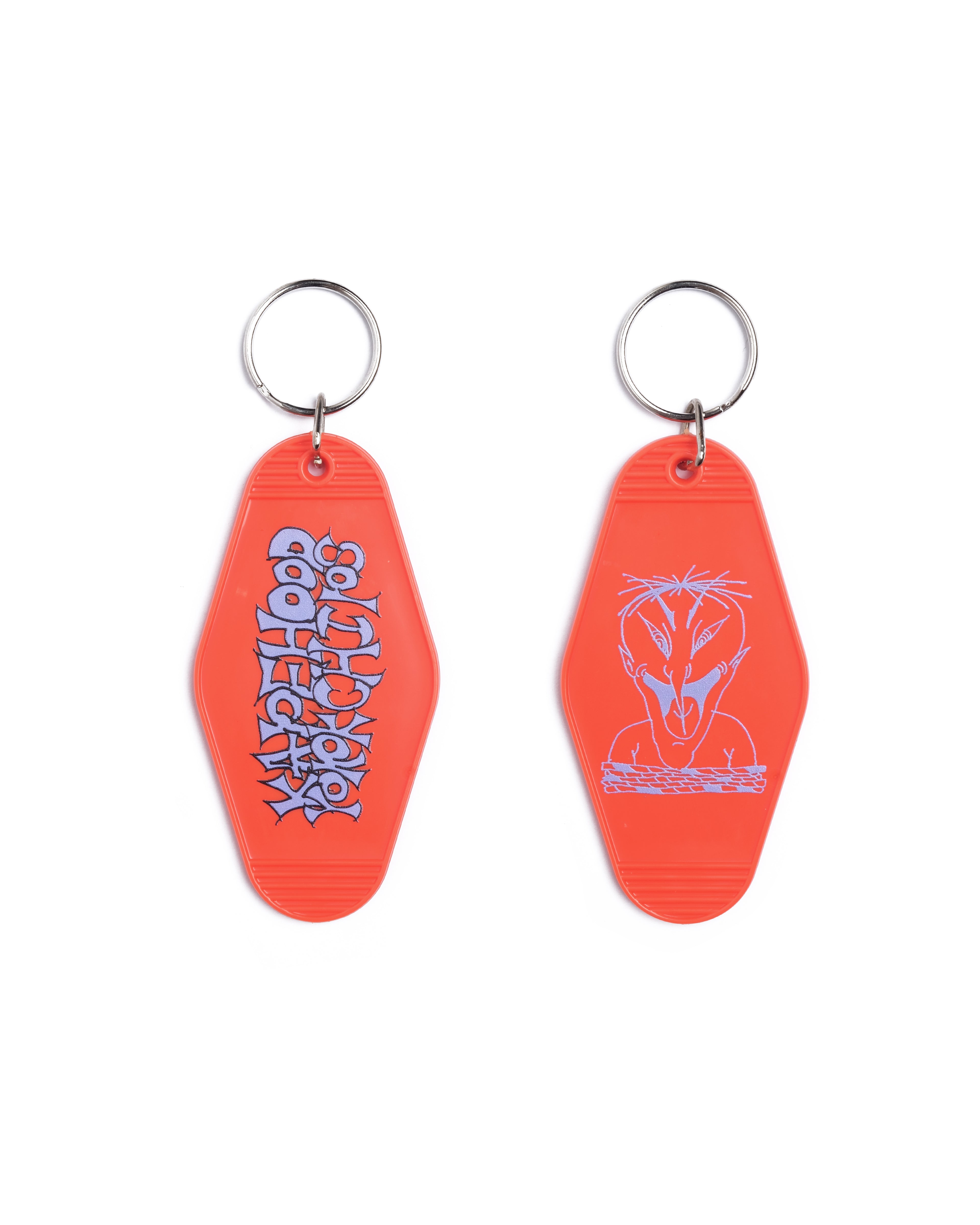 WILYBELLY Motel Keychain
