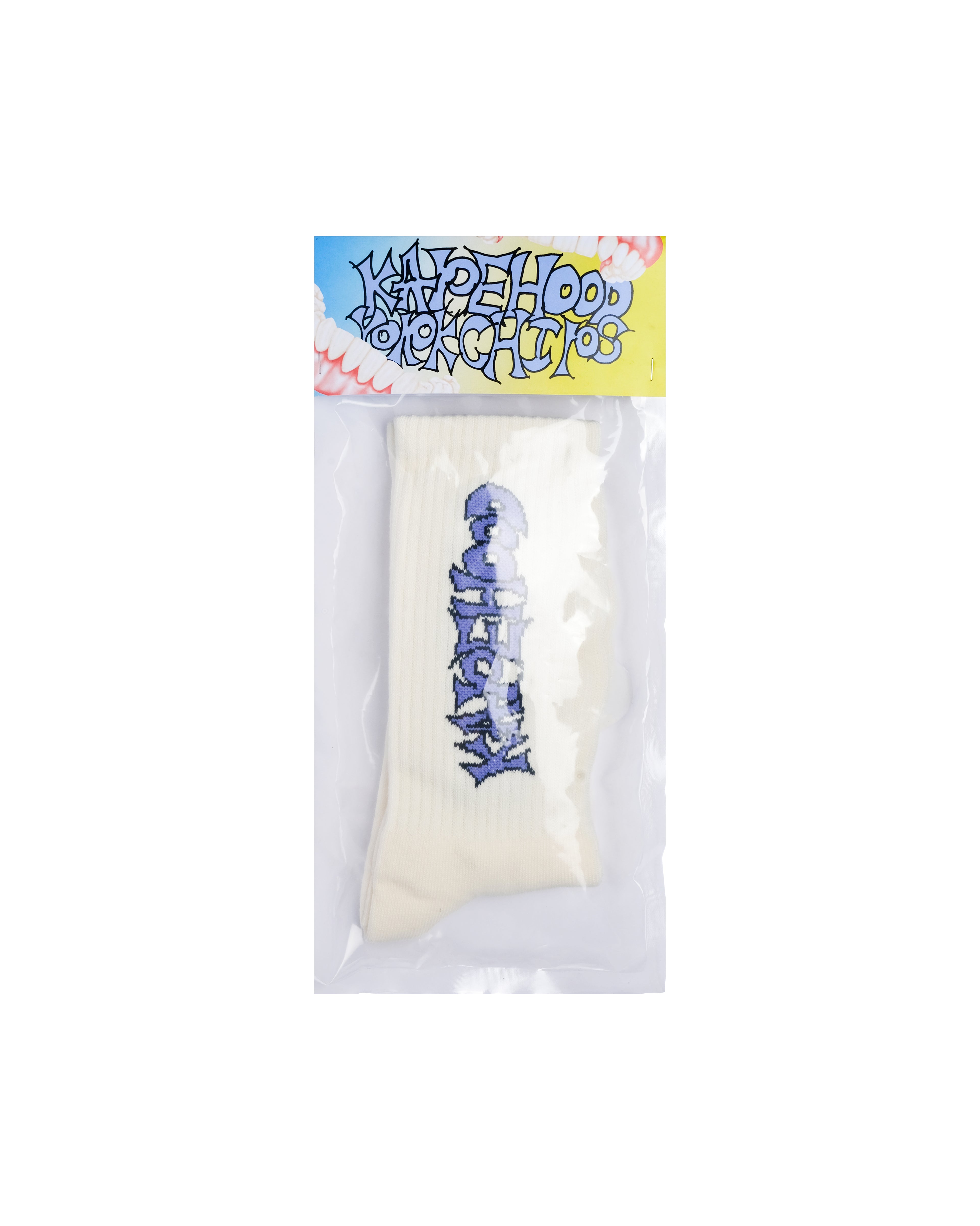 KAPEHOOD x YORKCHIPS Socks White
