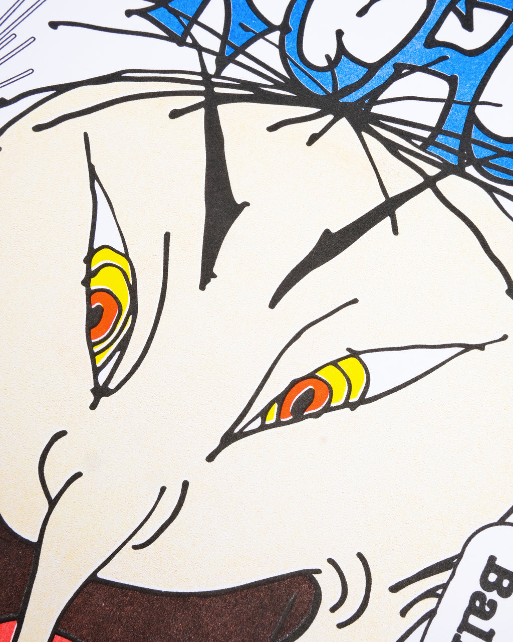 WILYBELLY Riso Art Print