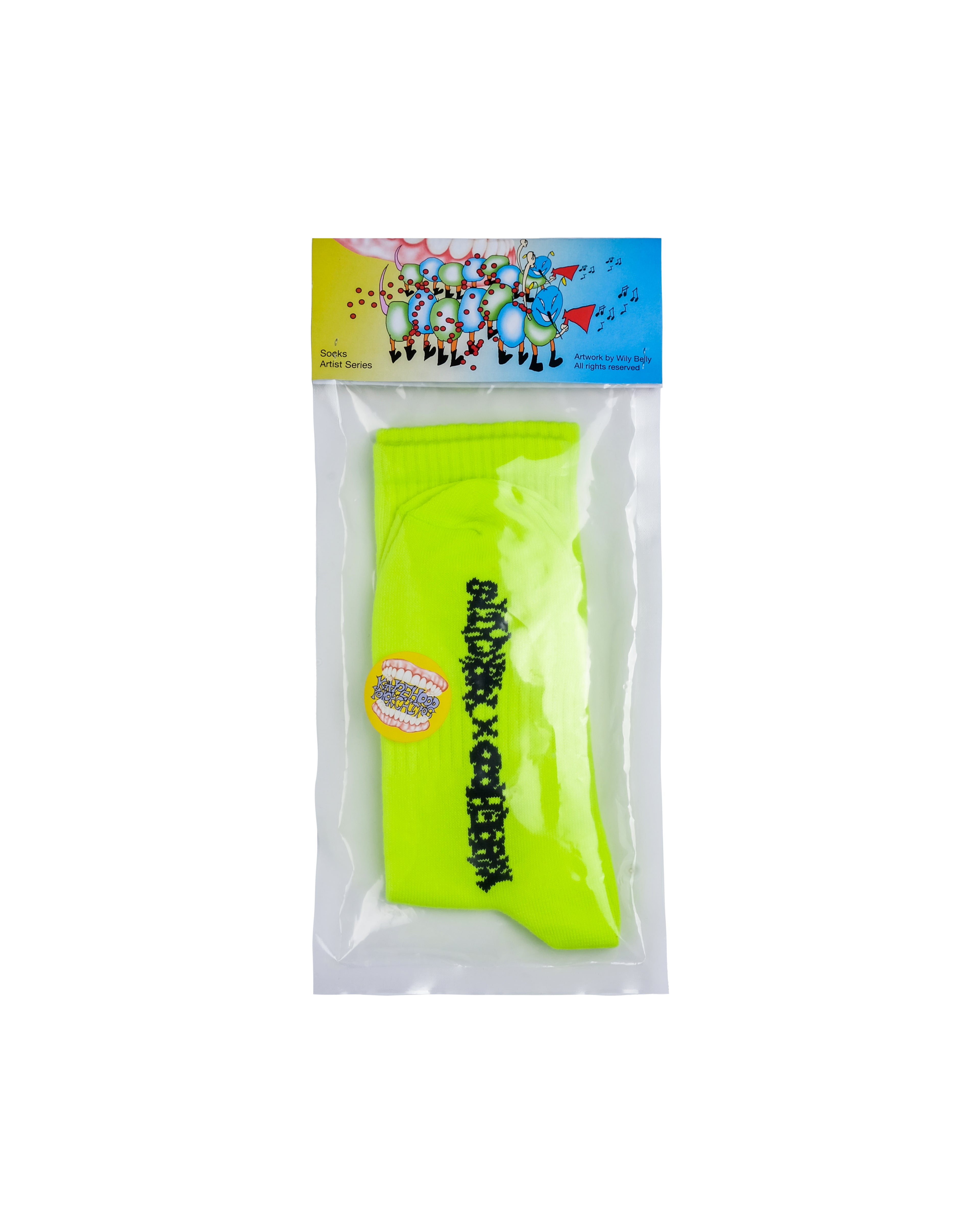 KAPEHOOD x YORKCHIPS Socks Neon