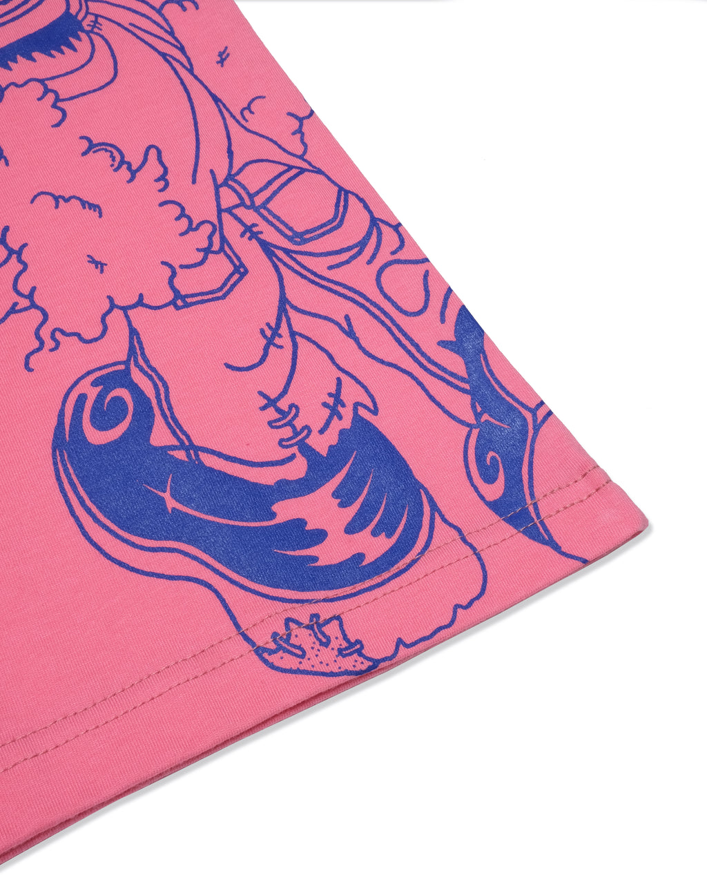 LIAOYEN-WEI Baby Tee Pink