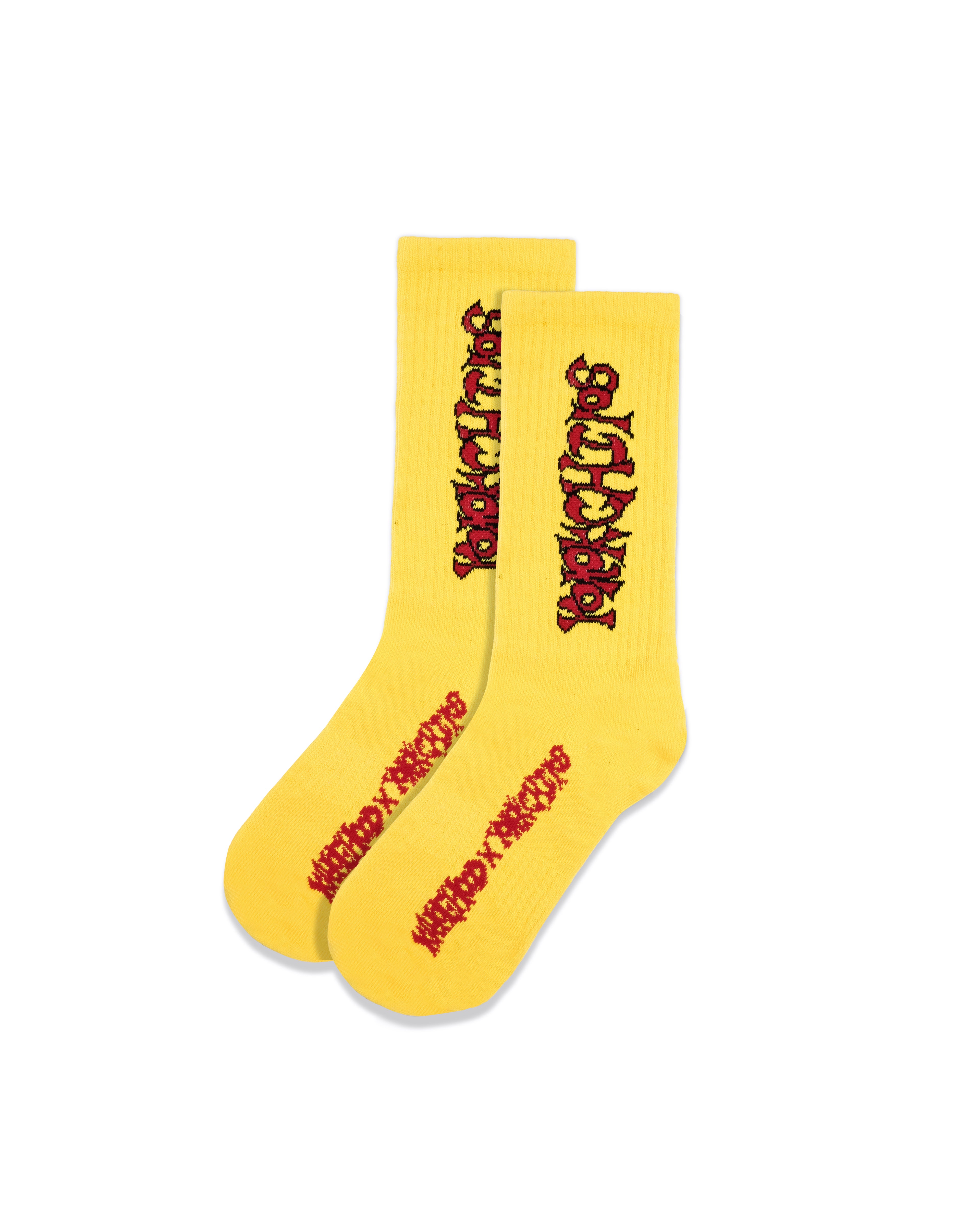 KAPEHOOD x YORKCHIPS Socks Yellow