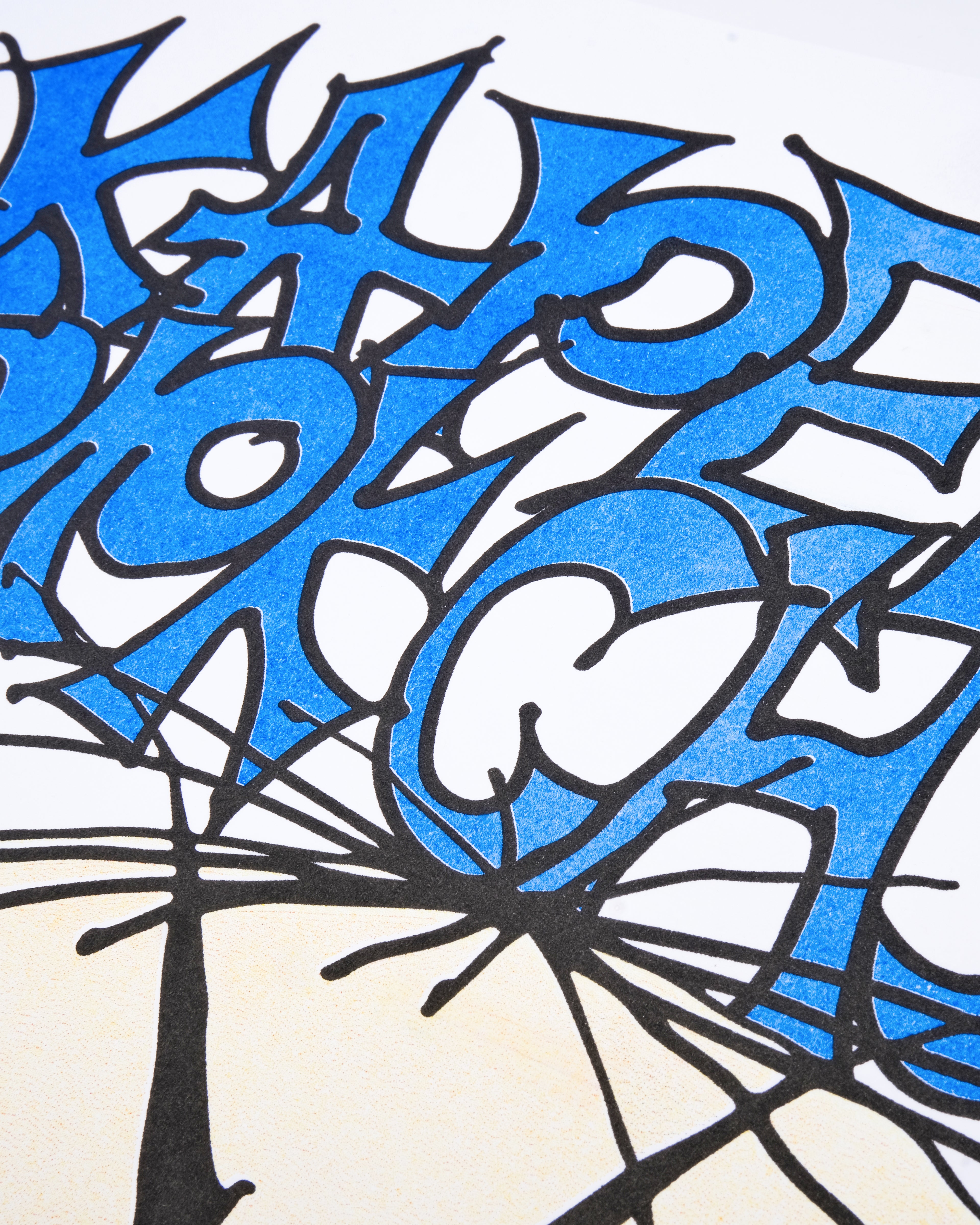WILYBELLY Riso Art Print