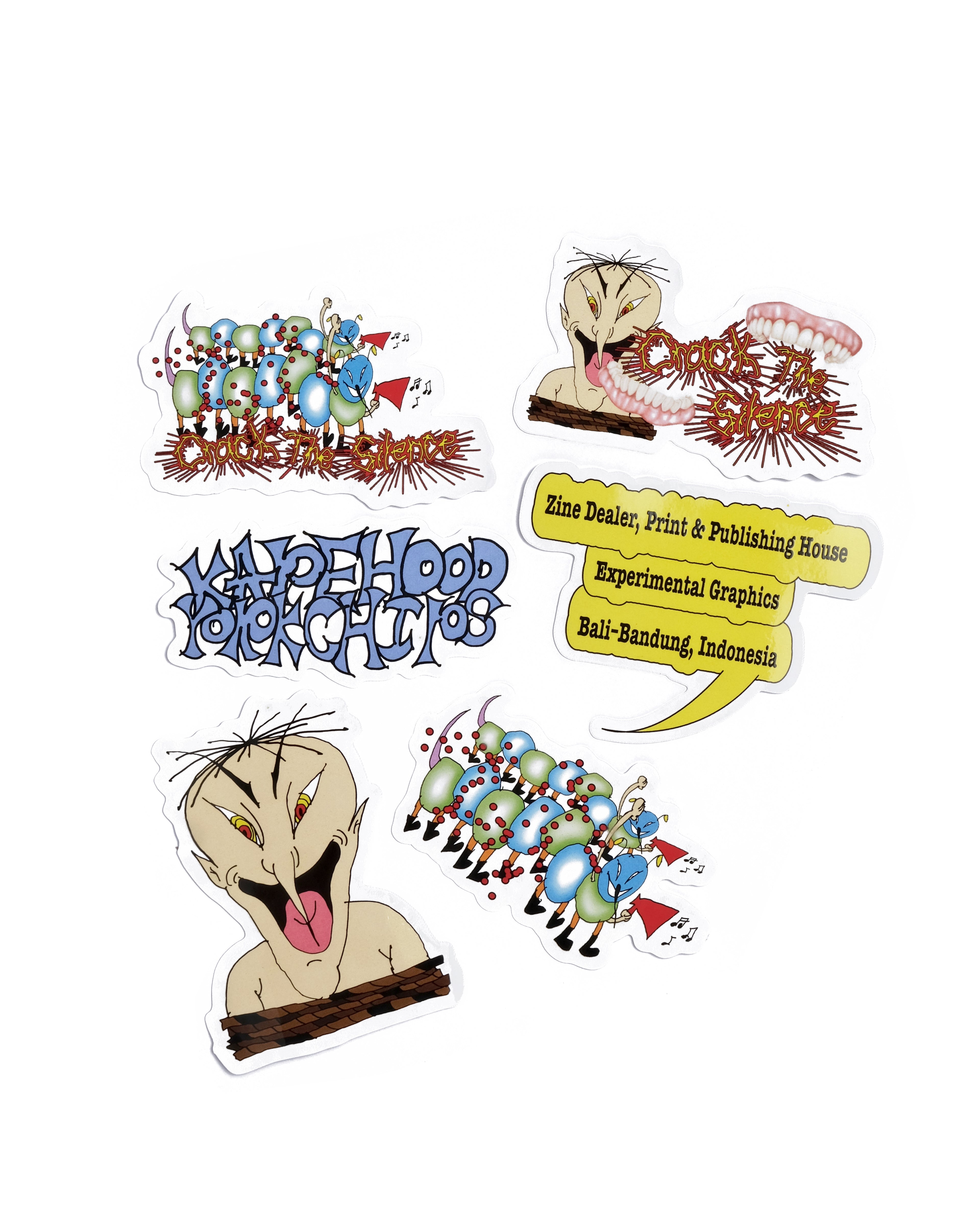 WILYBELLY Sticker Pack
