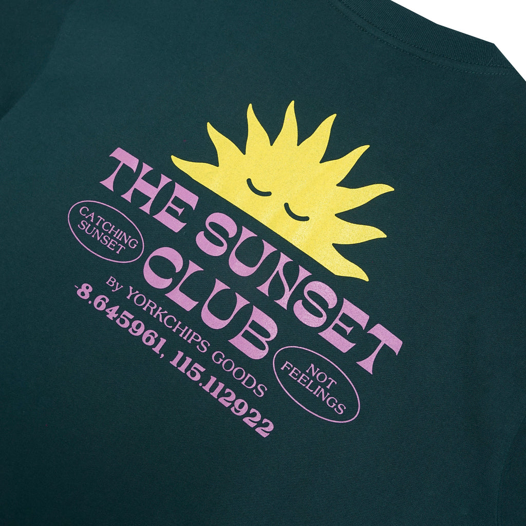 SUNSET SPOT Teal T-Shirt