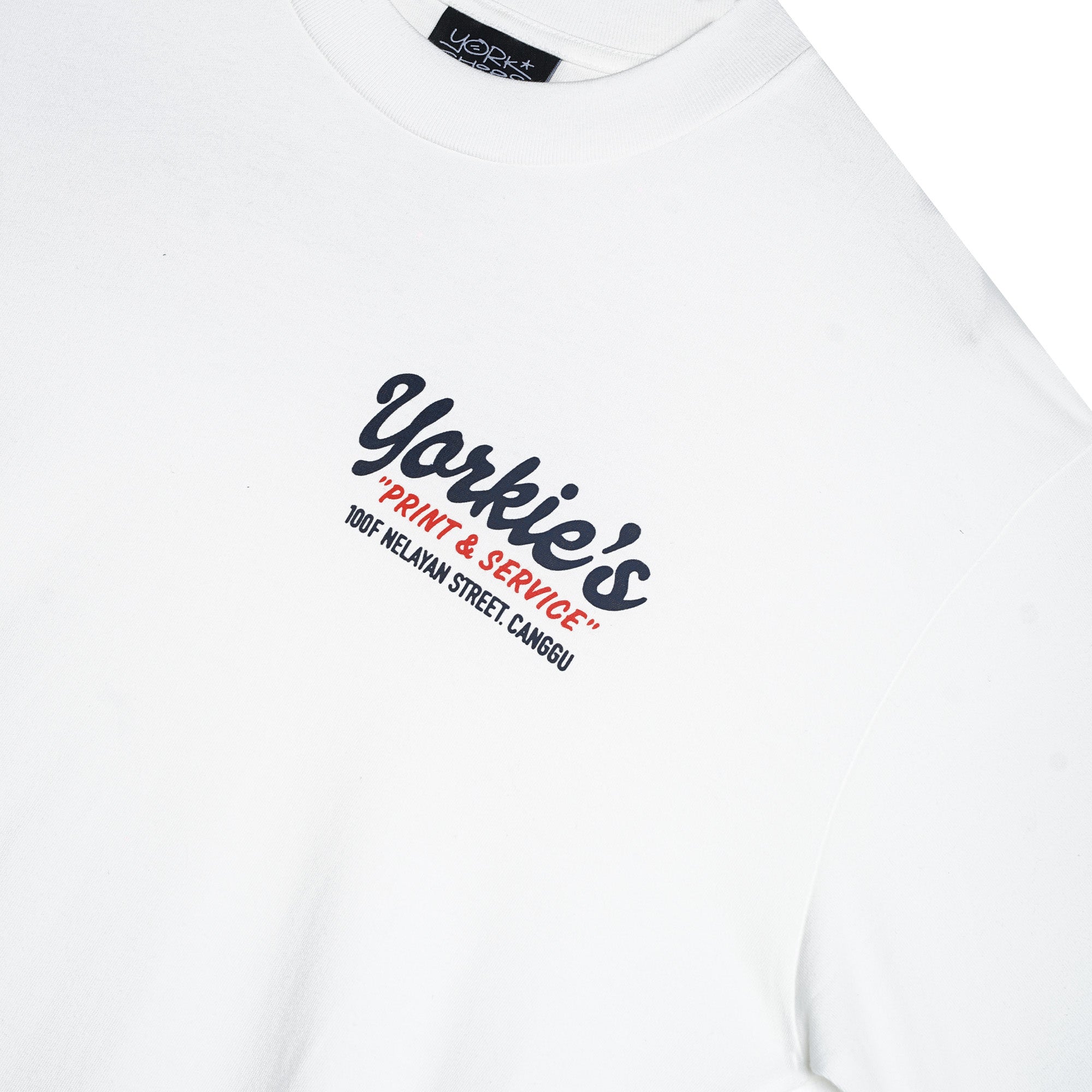 YORKIE White T-Shirt