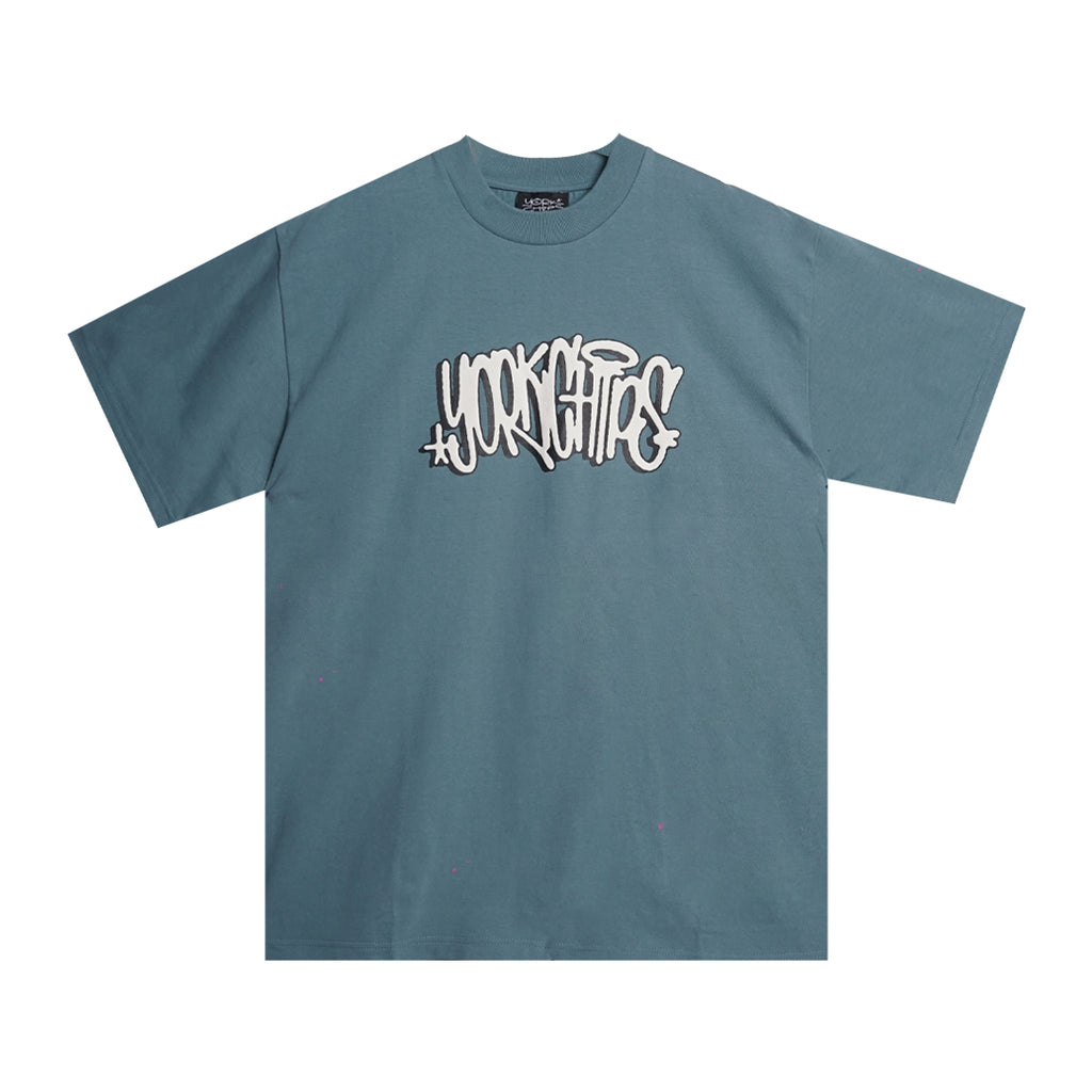 FAT CAPS Blue T-Shirt