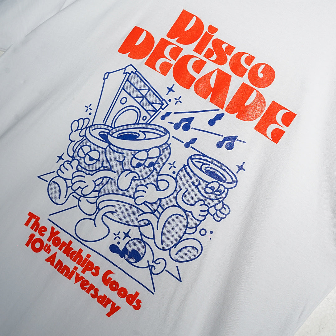 DISCO DECADE White T-Shirt