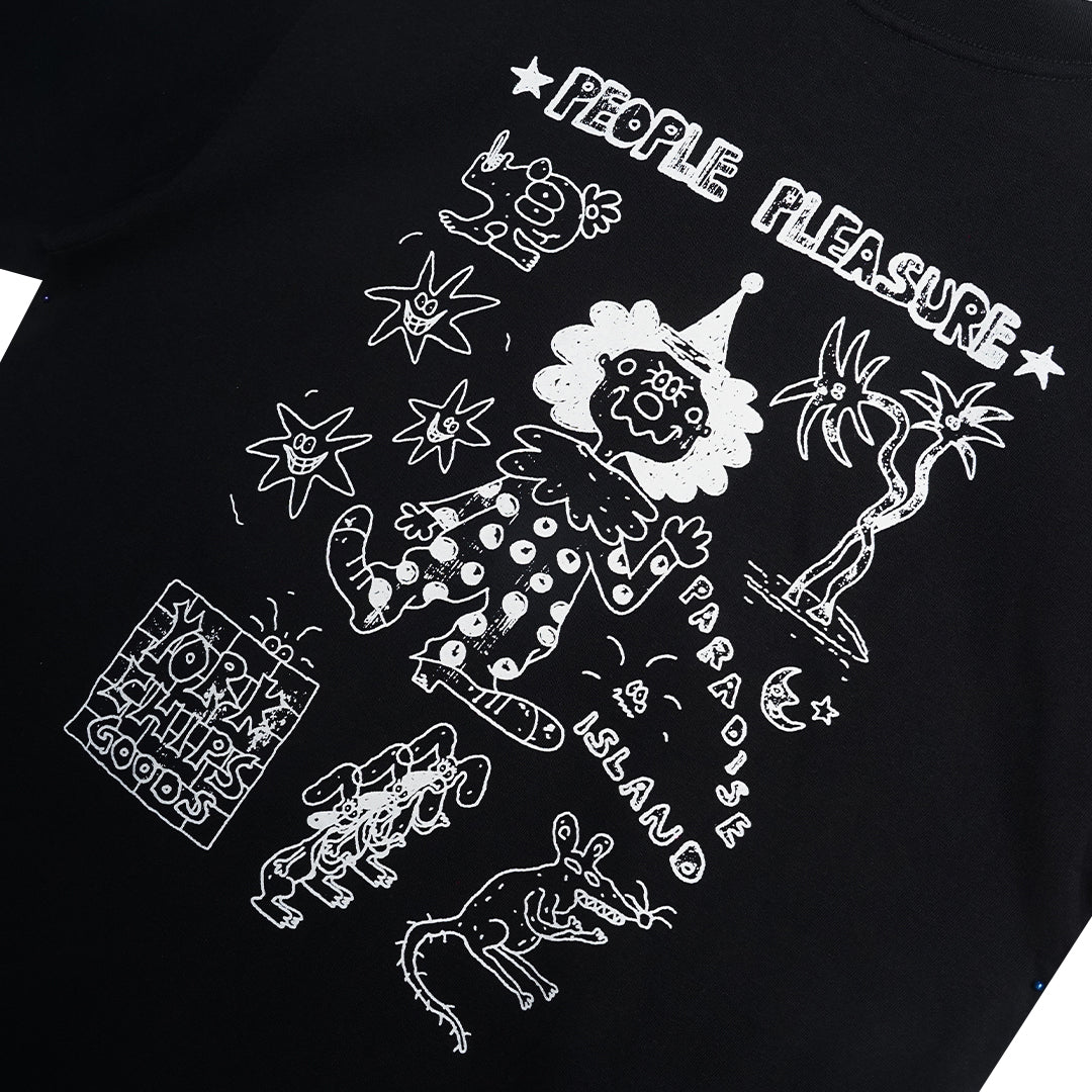 PARADISE Black T-Shirt