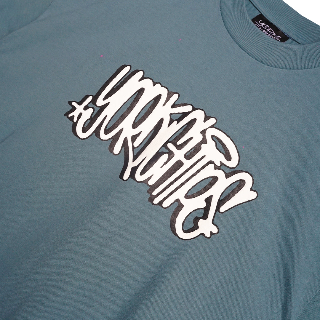 FAT CAPS Blue T-Shirt