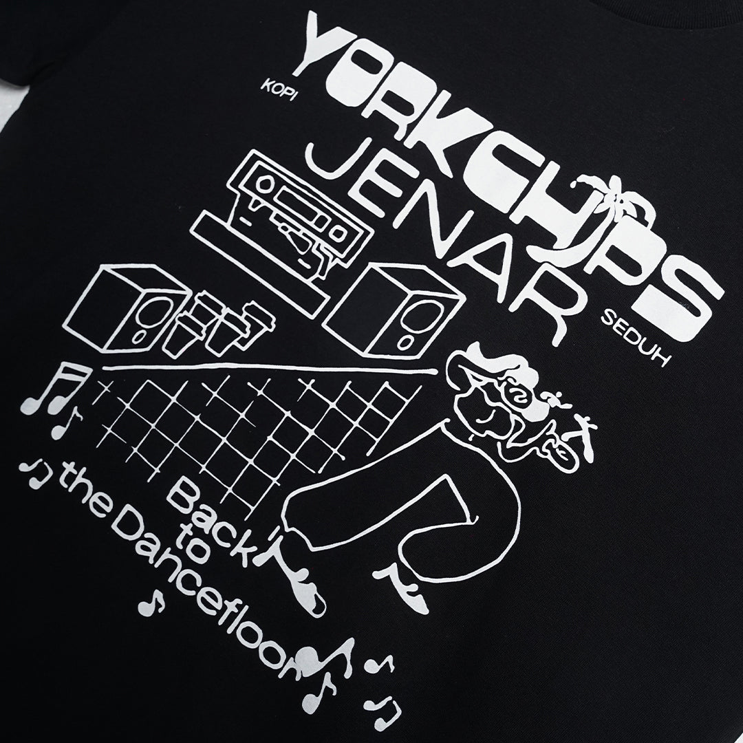 YORKCHIPS x JENAR Black T-Shirt