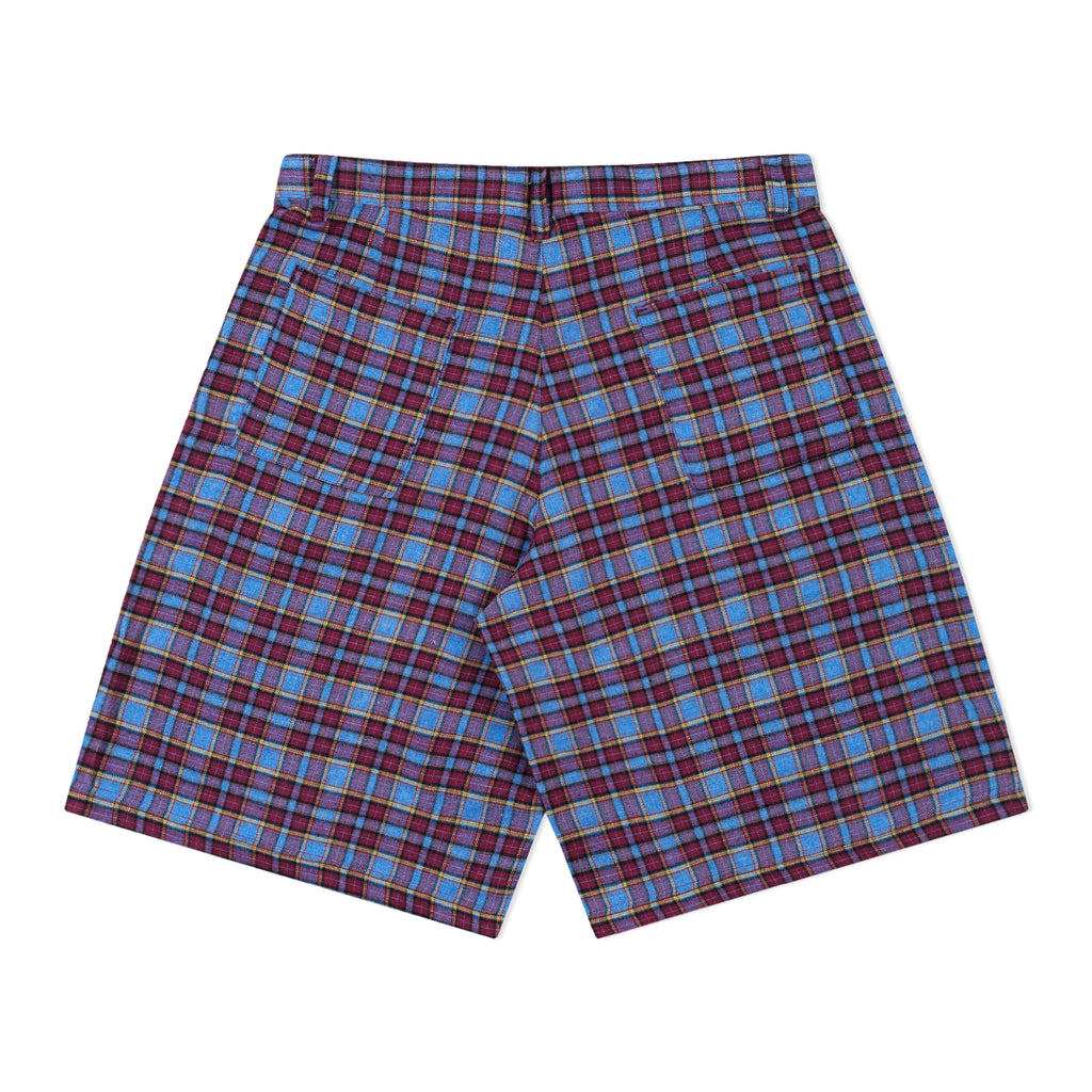 STEWART AMSTRONG Red Plaid Jorts