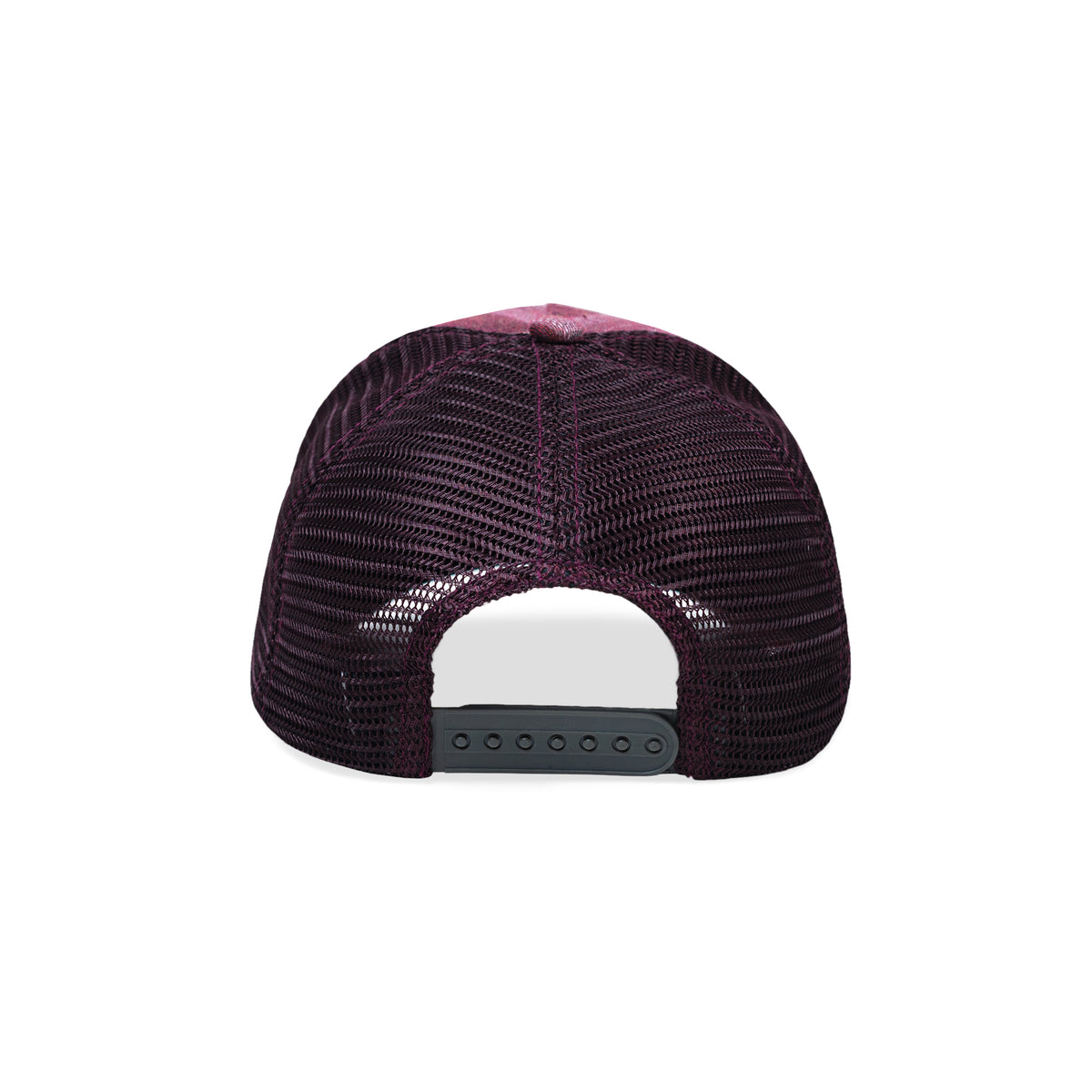OVLOV Red Plaid Trucker Cap
