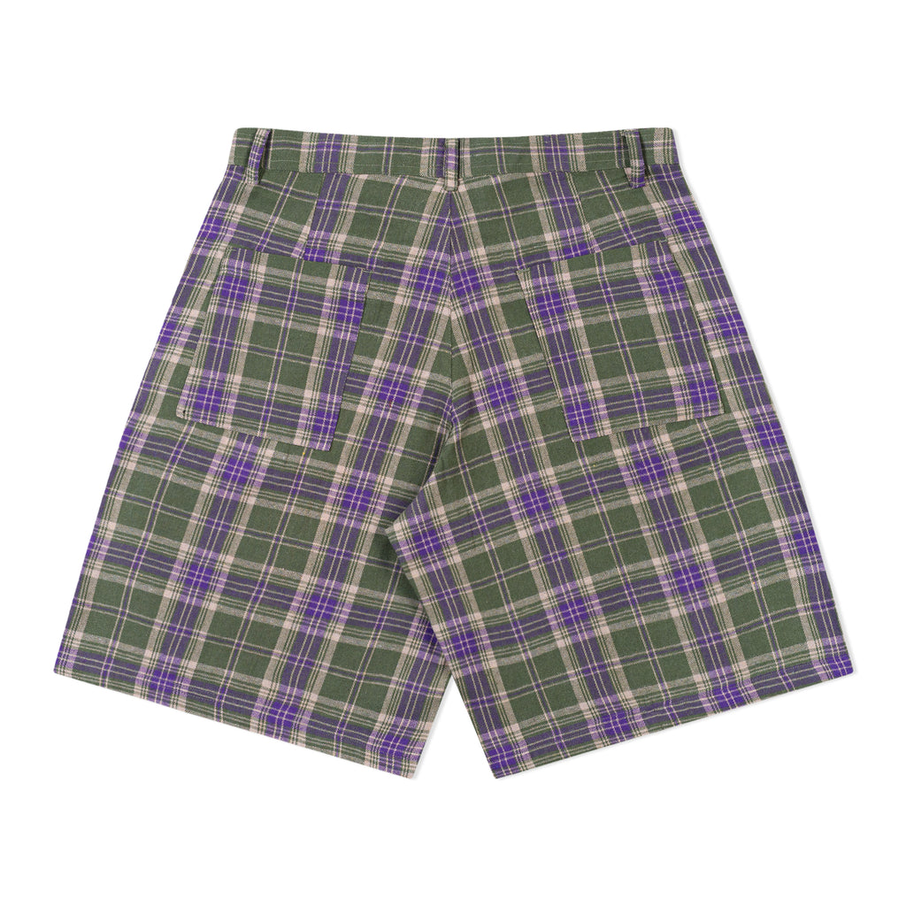STEWART AMSTRONG Green Plaid Jorts