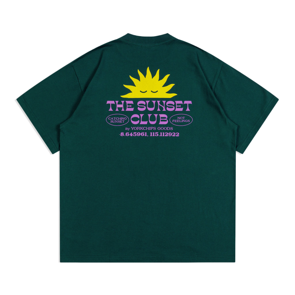 SUNSET SPOT Teal T-Shirt