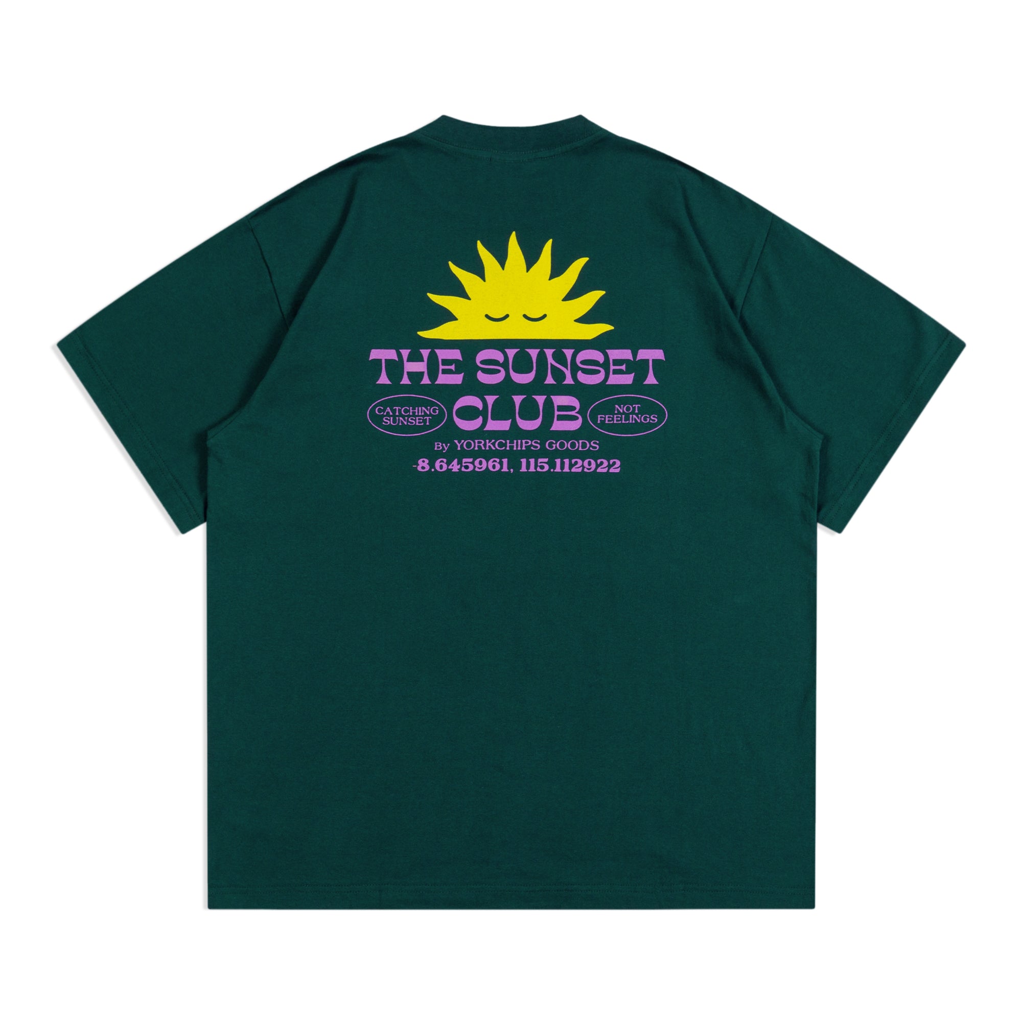 SUNSET SPOT Teal T-Shirt