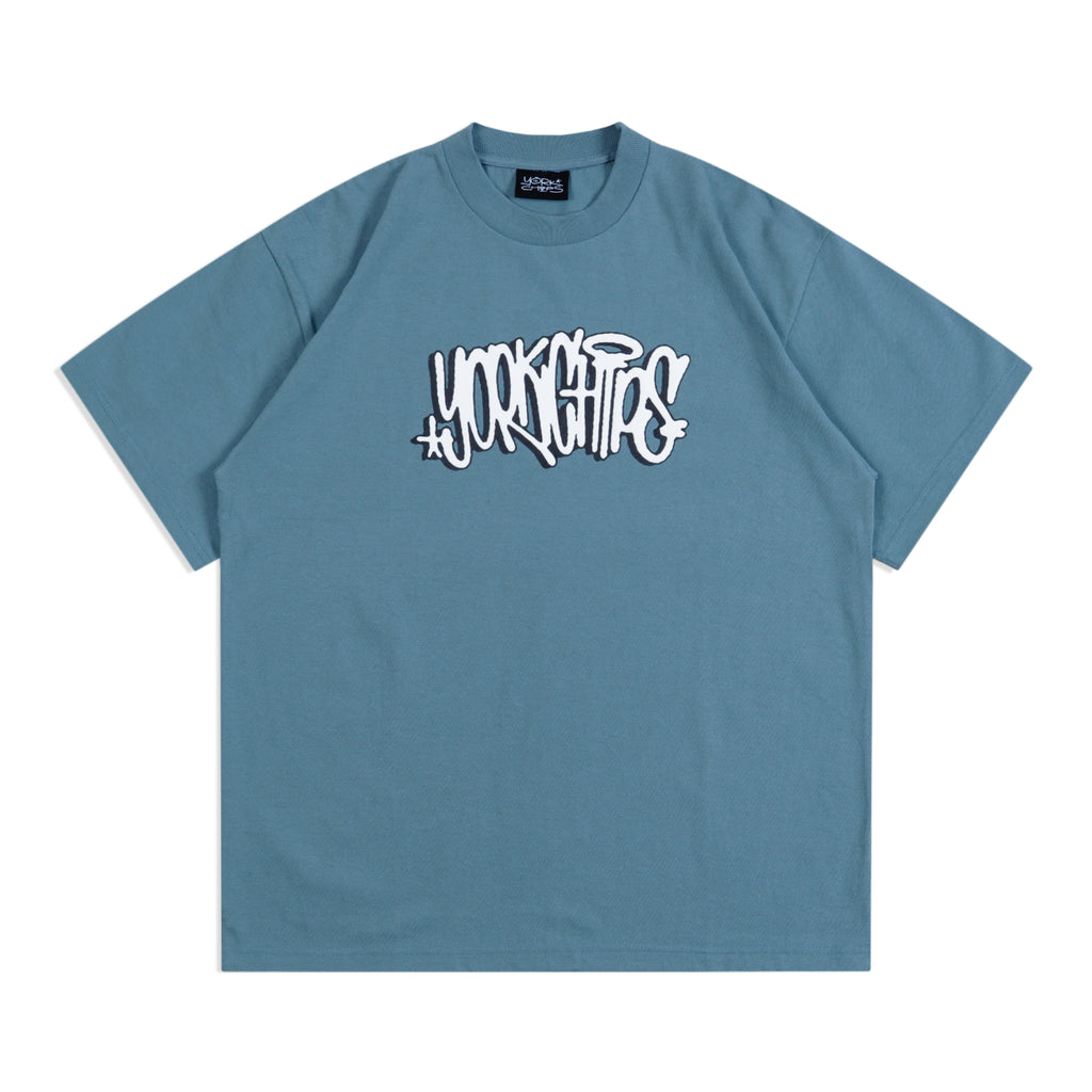 FAT CAPS Blue T-Shirt