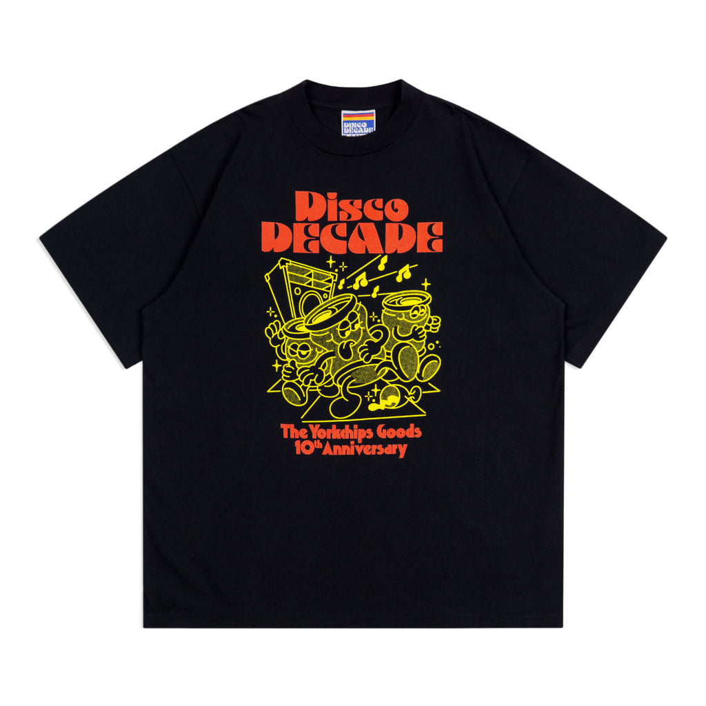 DISCO DECADE Black T-Shirt