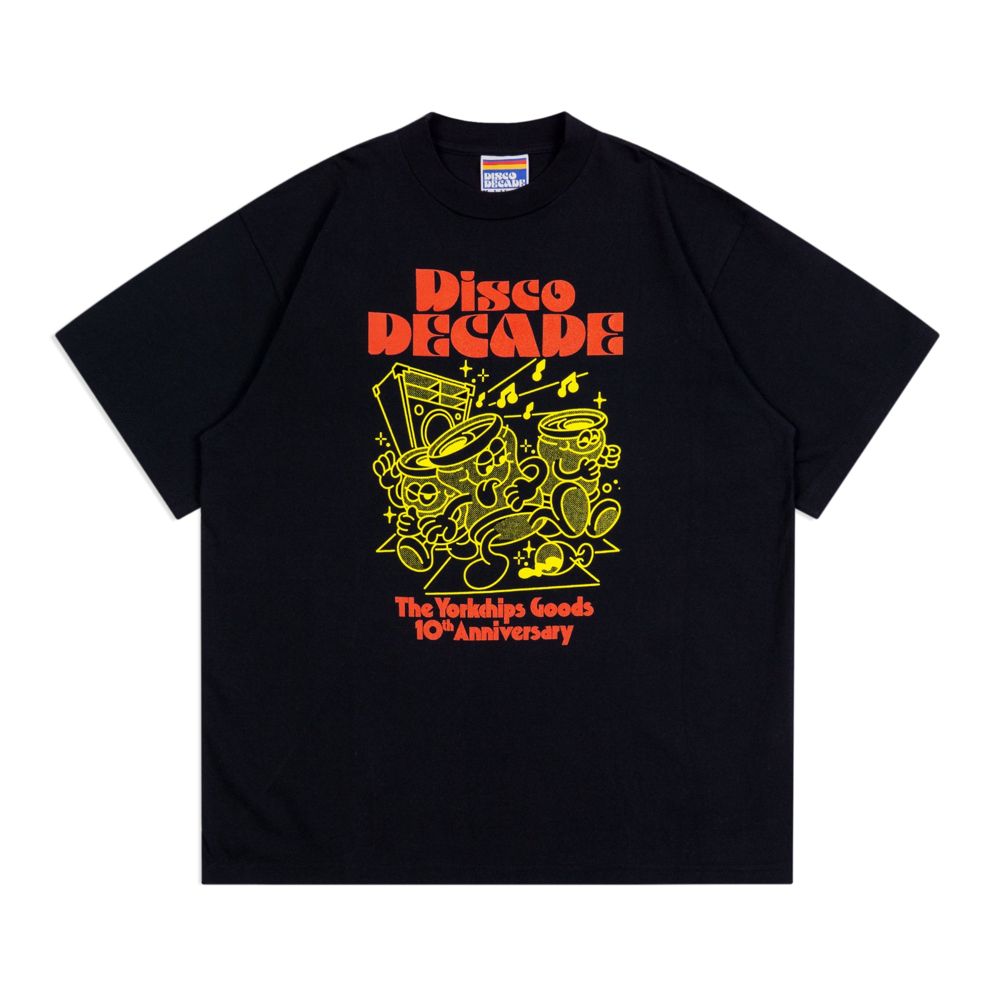 DISCO DECADE Black T-Shirt