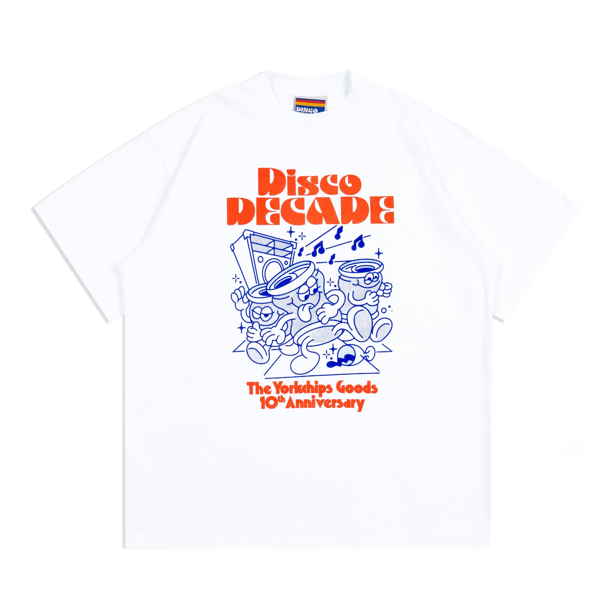 DISCO DECADE White T-Shirt