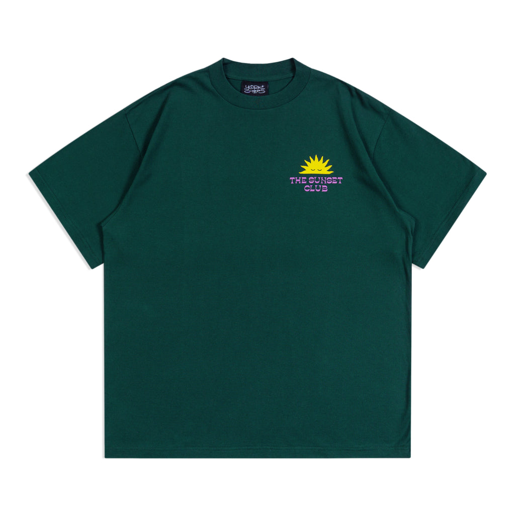 SUNSET SPOT Teal T-Shirt