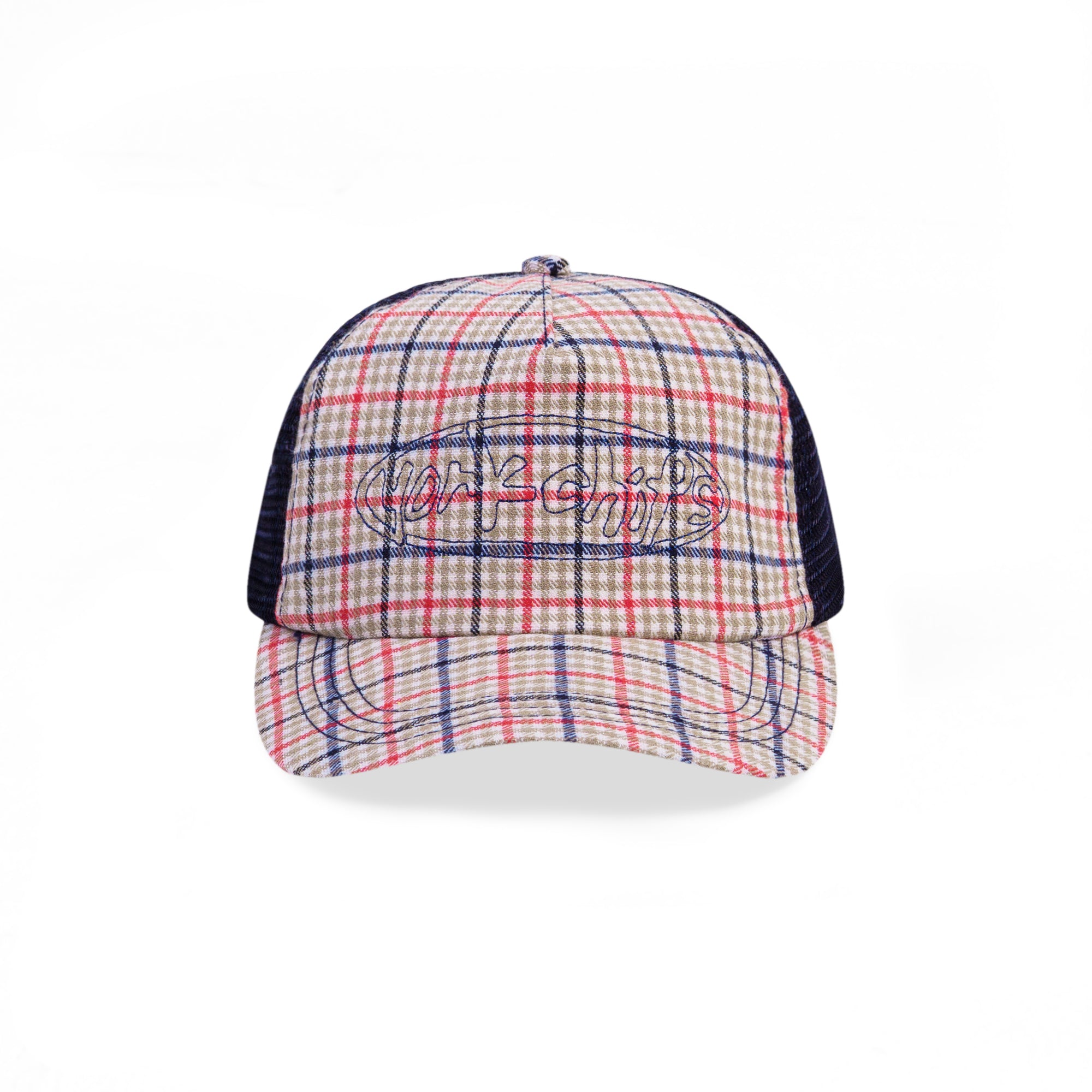 CLAIRO Cream Classic Trucker Cap