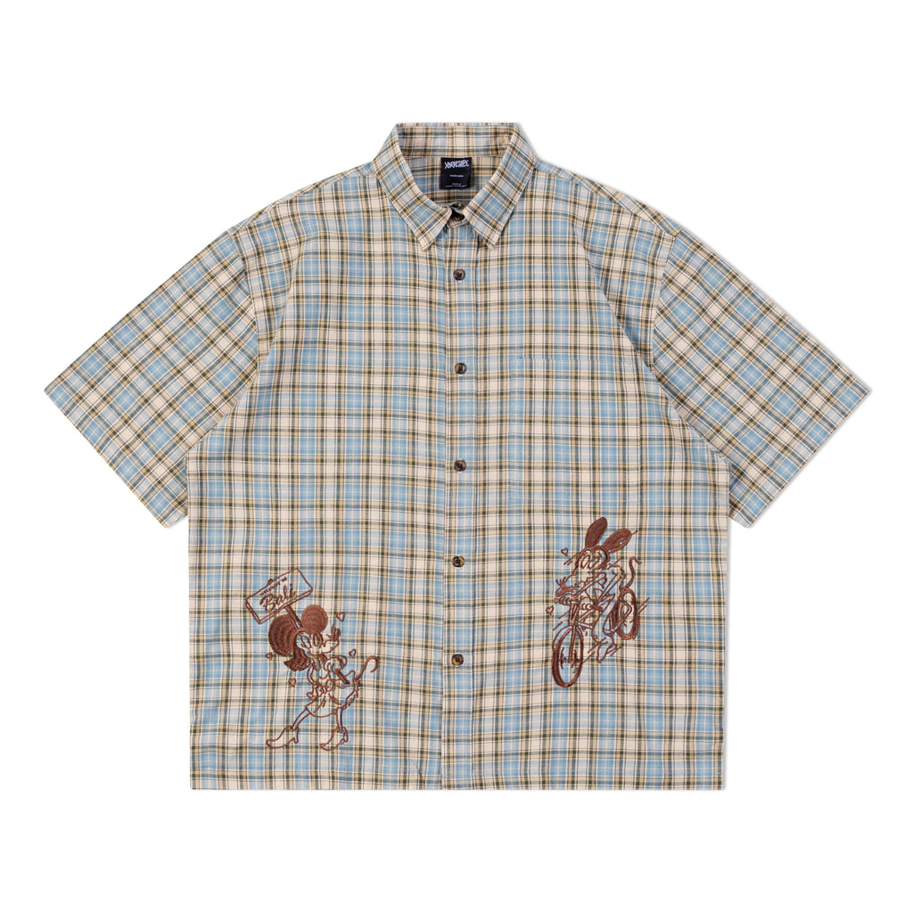 ROMANCE Blue Shirt