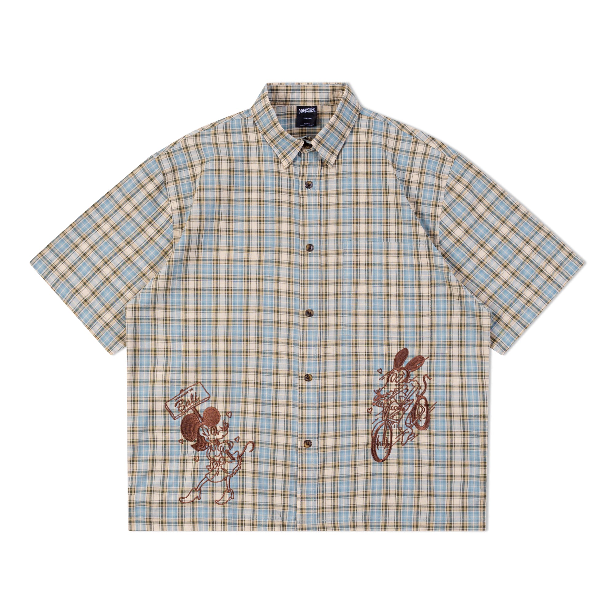 ROMANCE Blue Shirt