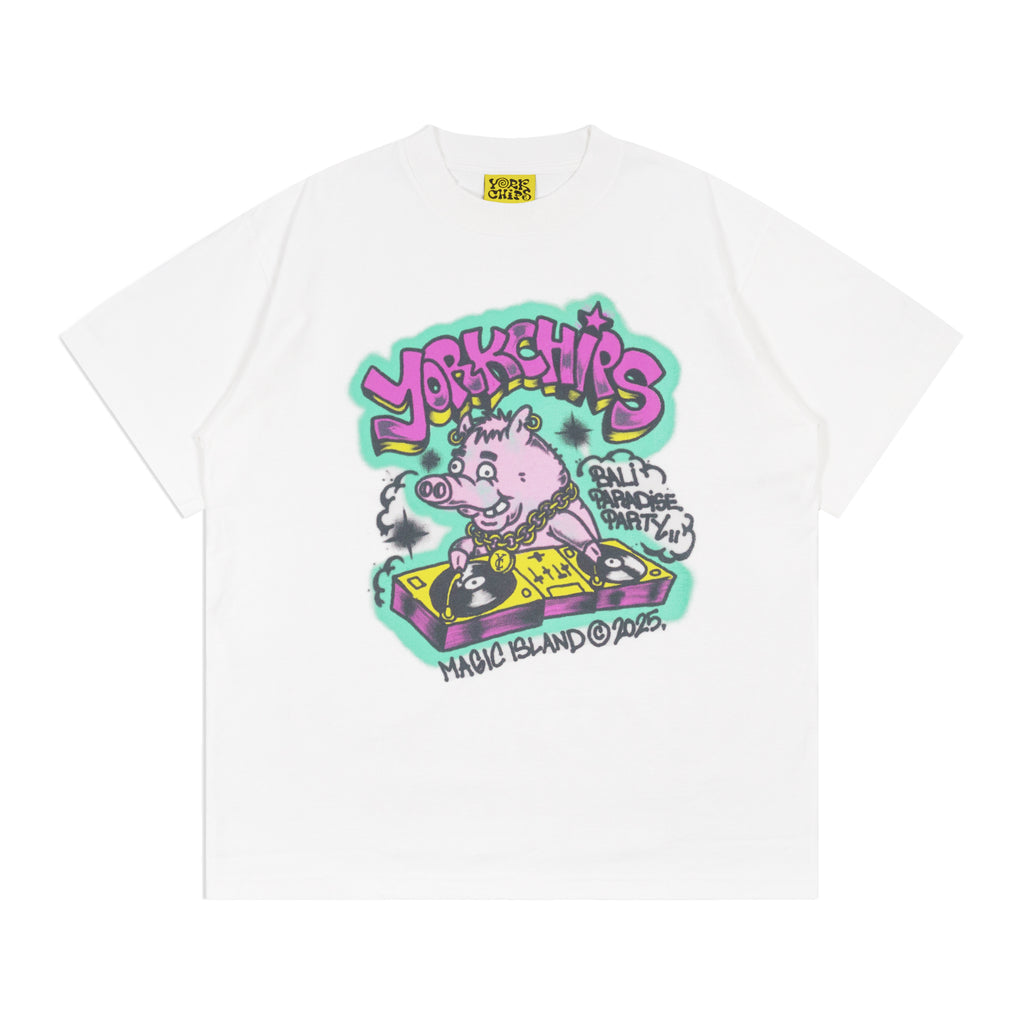 BALI PARTY White T-Shirt