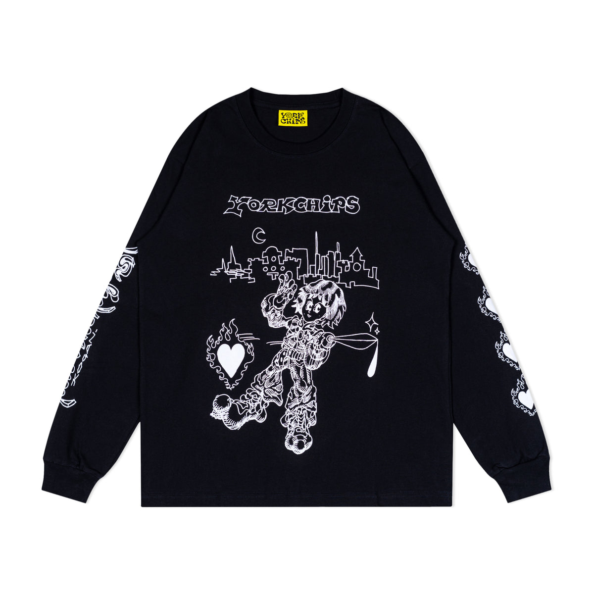 KOGAN SWORD Black Longsleeve