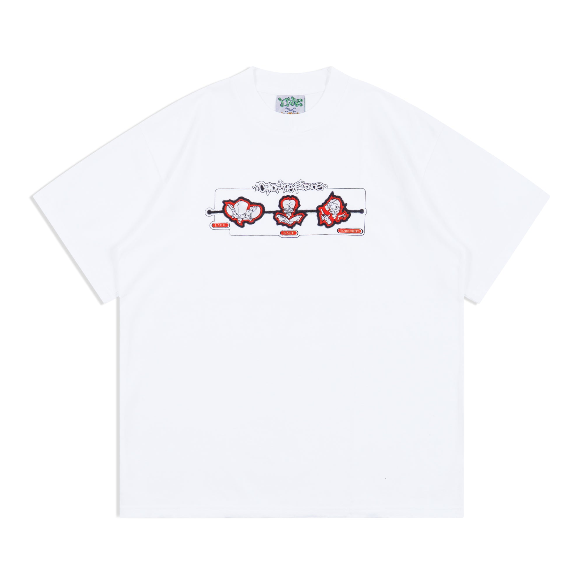DW / LAUG Artist Series White T-Shirt