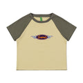 ODYSSEY Cream Raglan Baby Tee