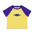 ODYSSEY Yellow Raglan Baby Tee