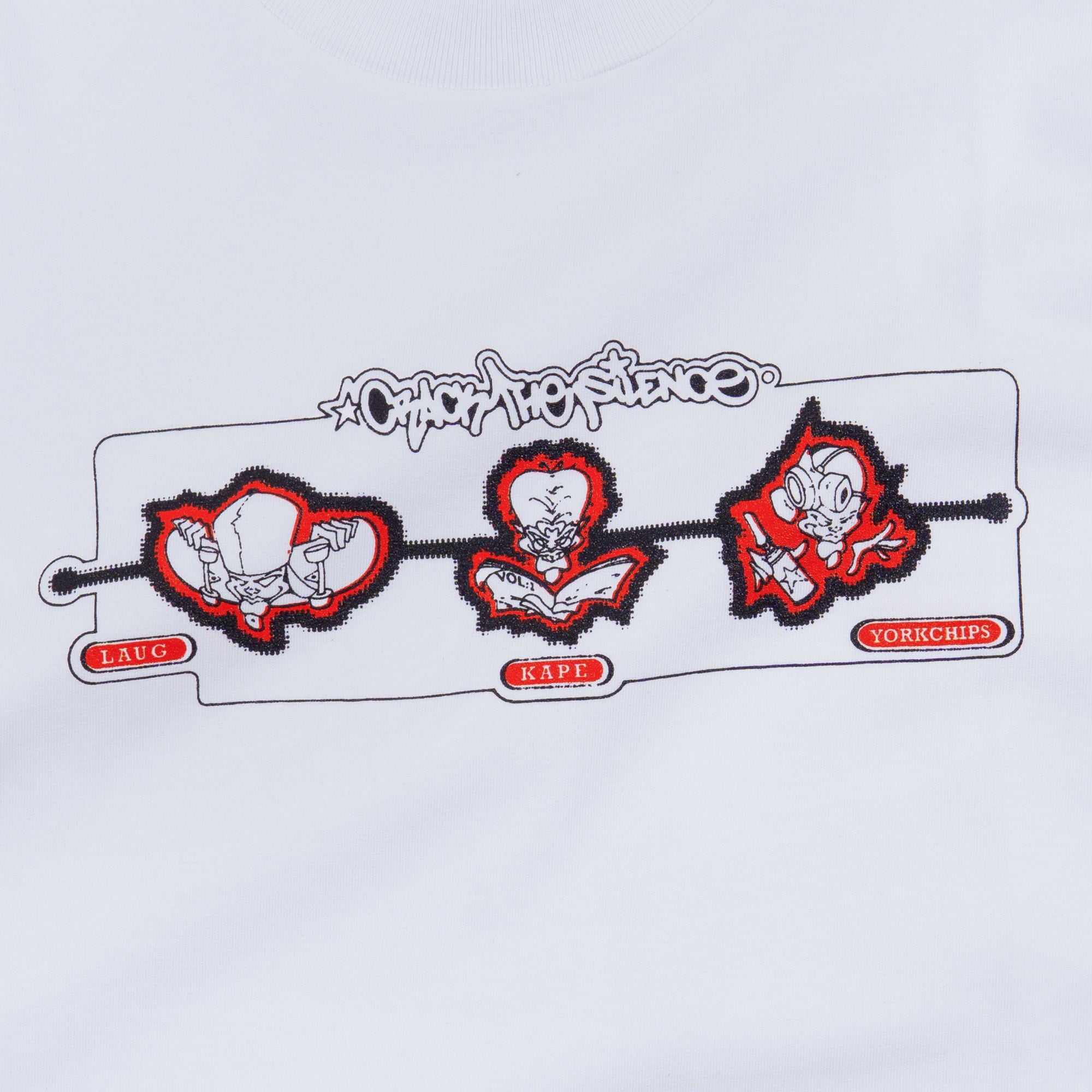 DW / LAUG Artist Series White T-Shirt