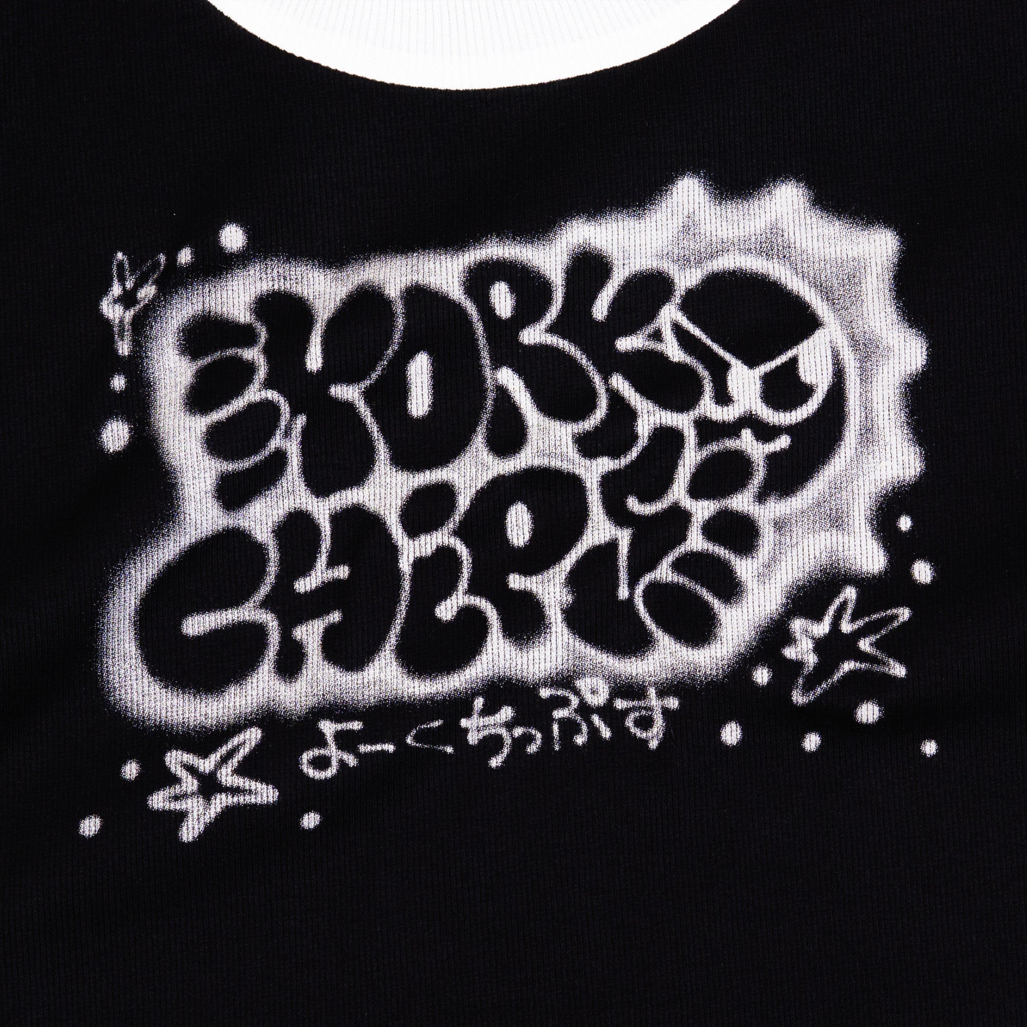 DODGE SUN Ringer Tee Black