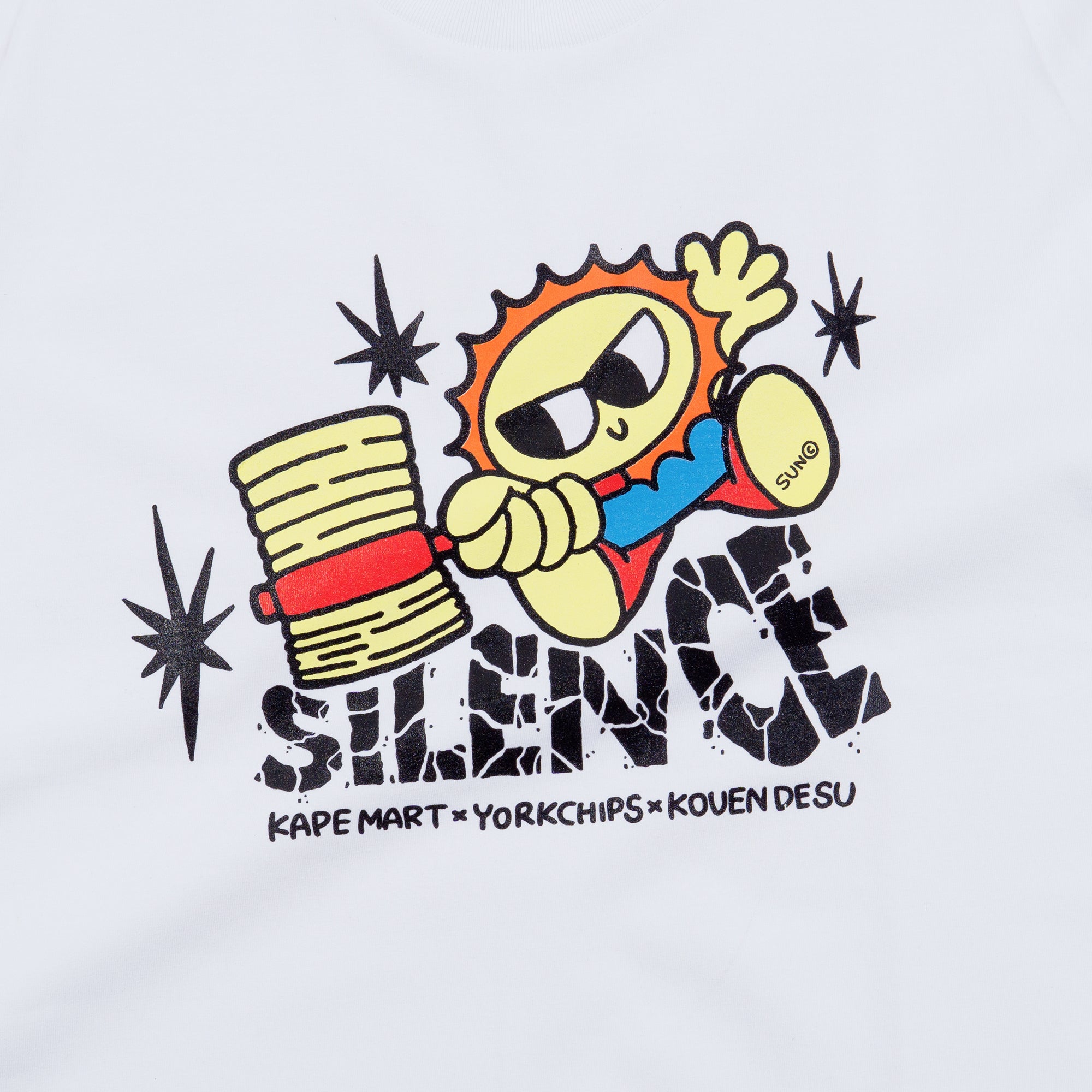 SUN CHOME Artist Series White T-Shirt