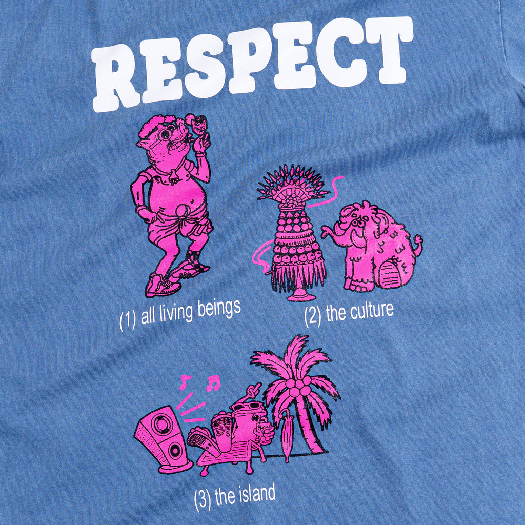 RESPECT Blue Wash T-Shirt